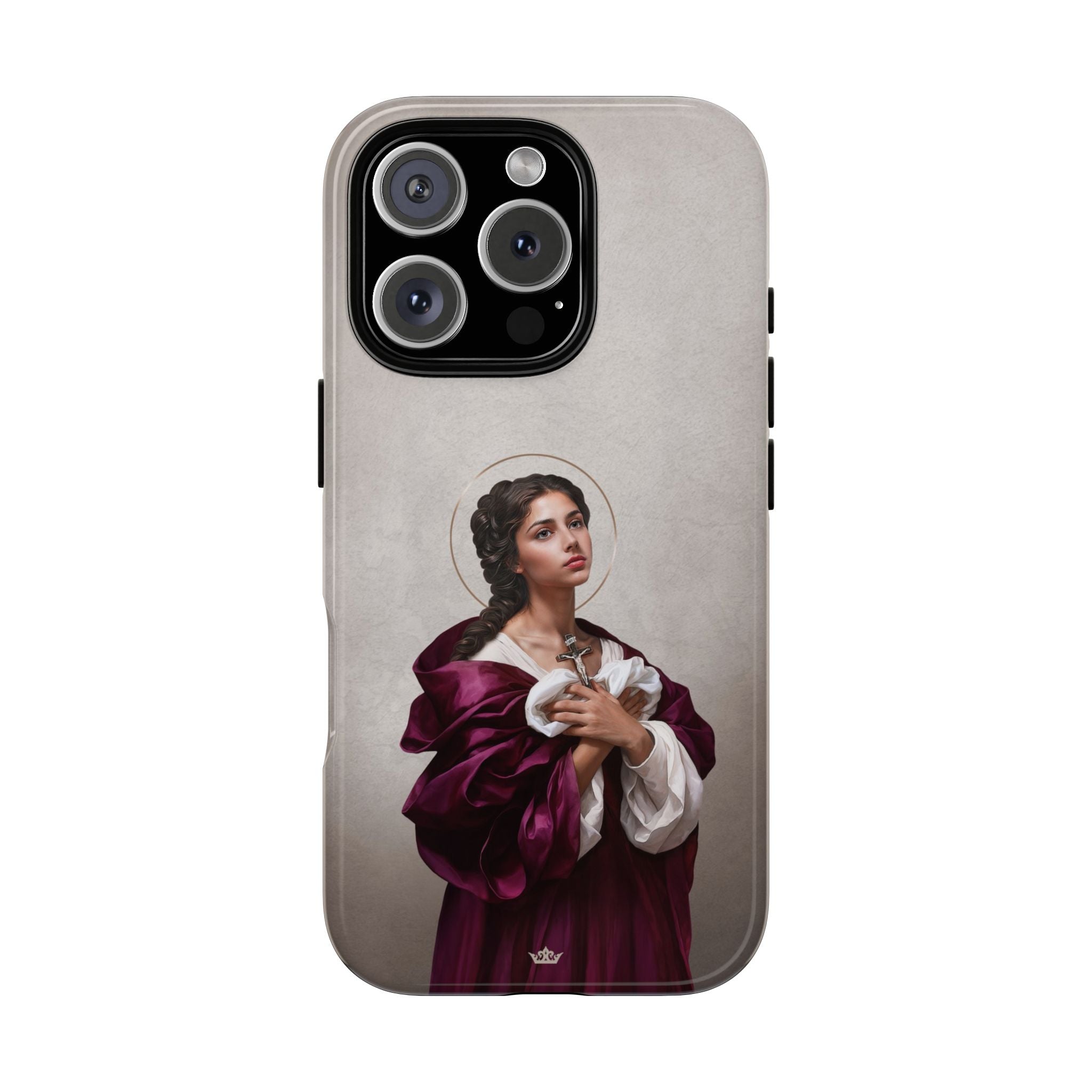 St. Agatha Hard Phone Case (Light)