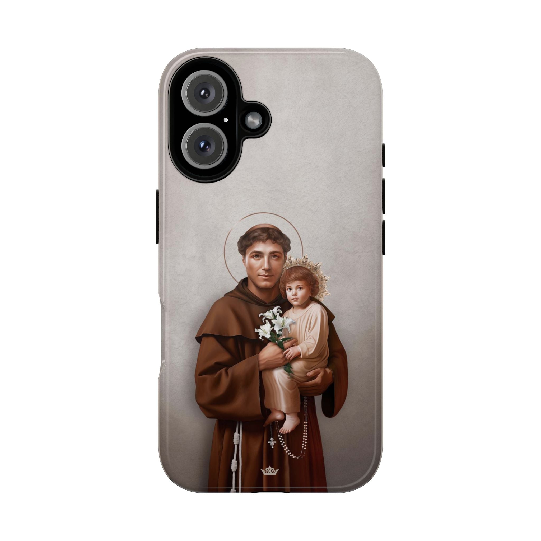 St. Anthony of Padua Hard Phone Case (Light)