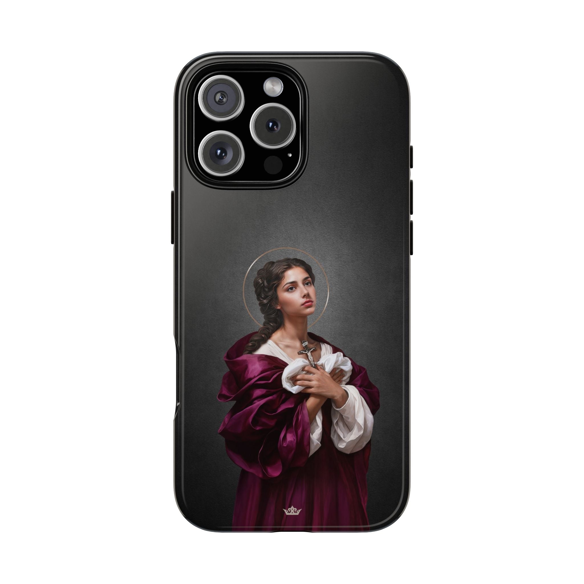 St. Agatha Hard Phone Case (Dark)