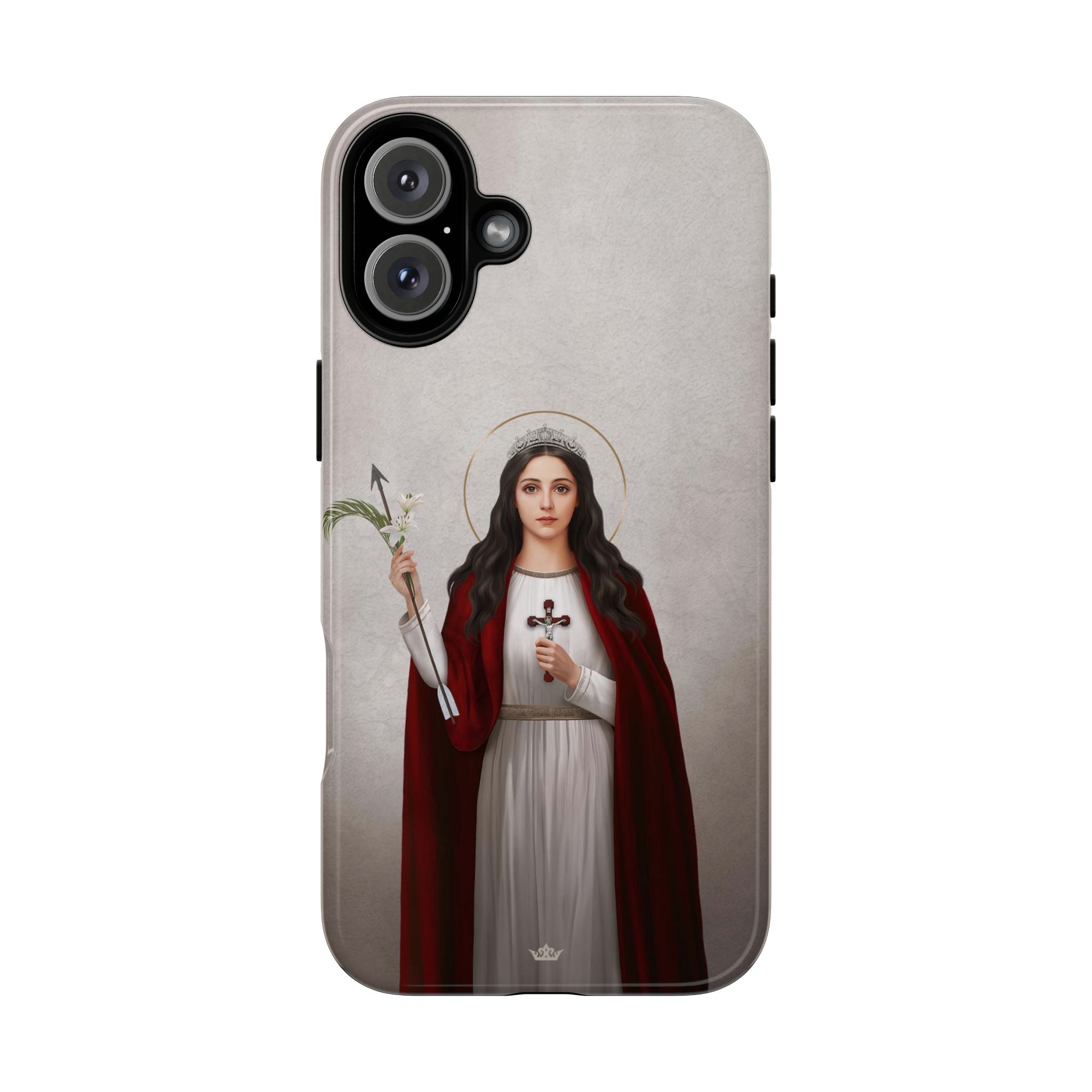 St. Philomena Hard Phone Case (Light)