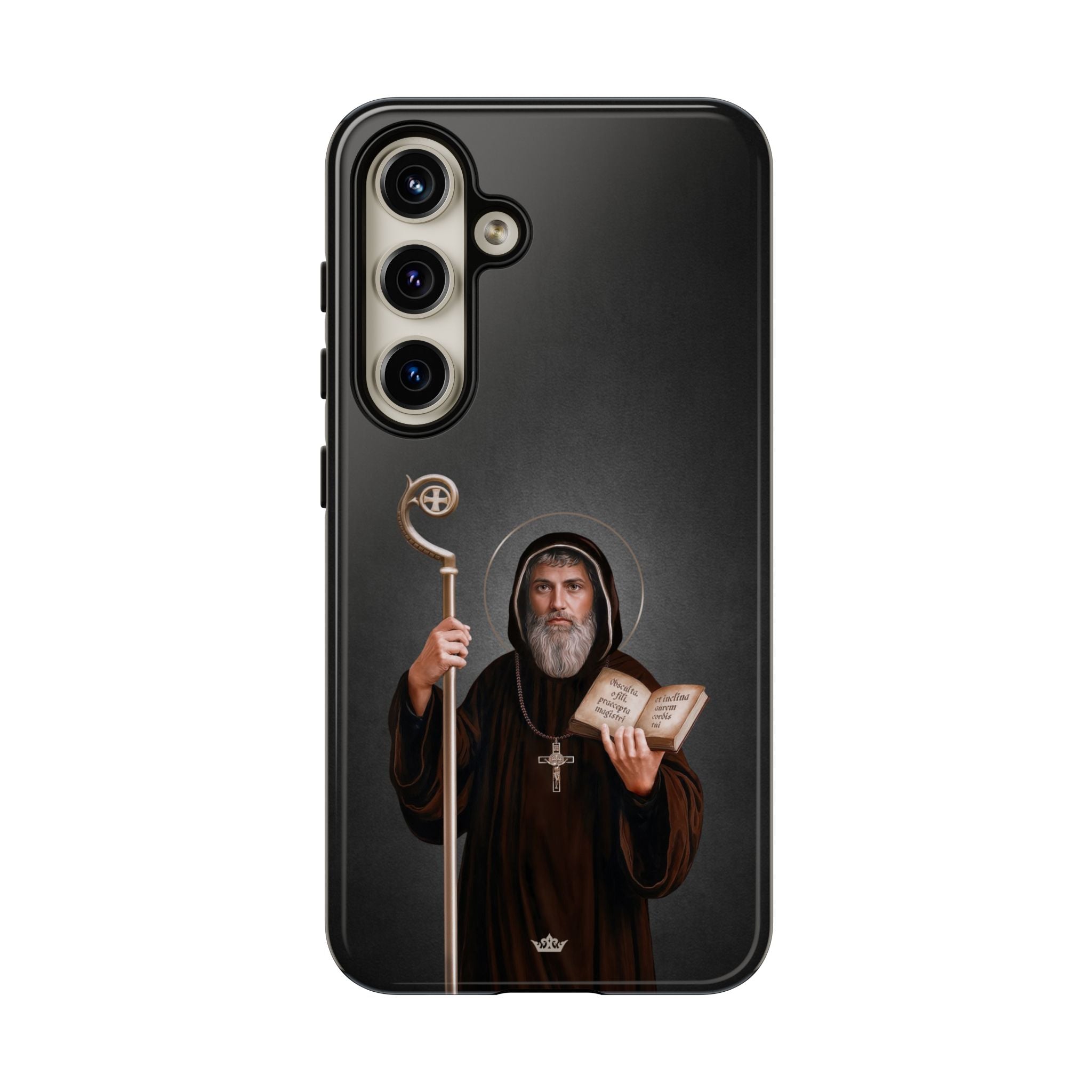 St. Benedict Hard Phone Case (Dark)