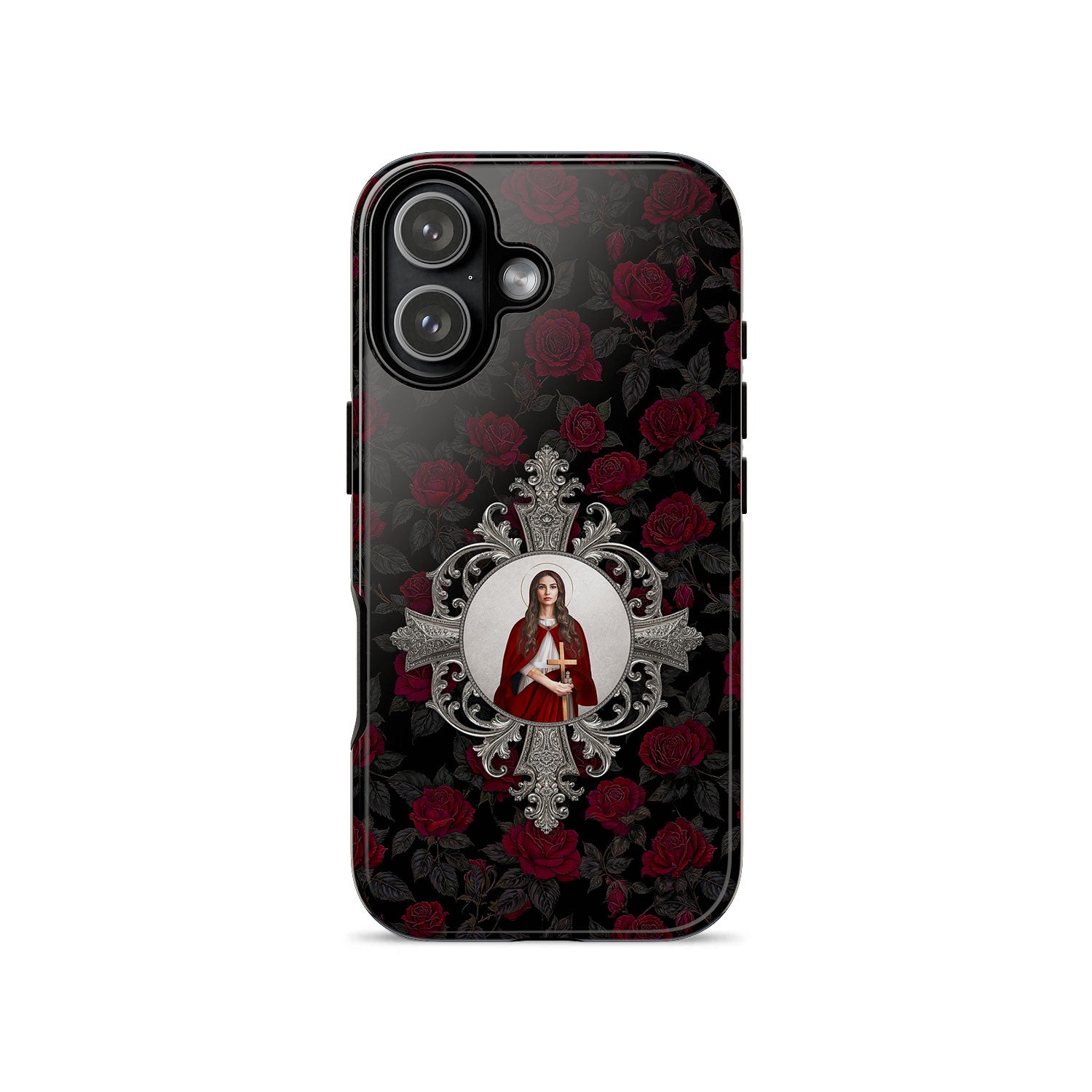 St. Mary Magdalene Hard Phone Case (Roses)