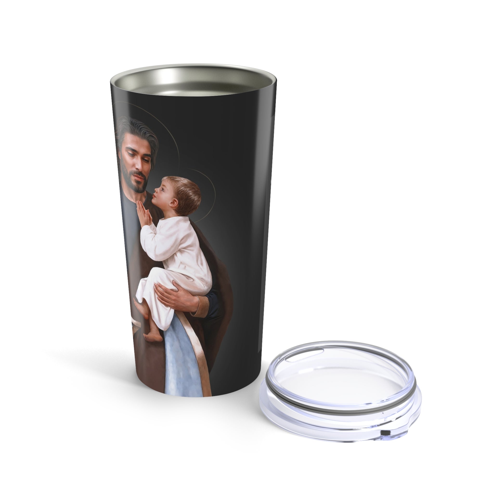 St. Joseph Lord's Prayer Tumbler 20 oz. (Ash)