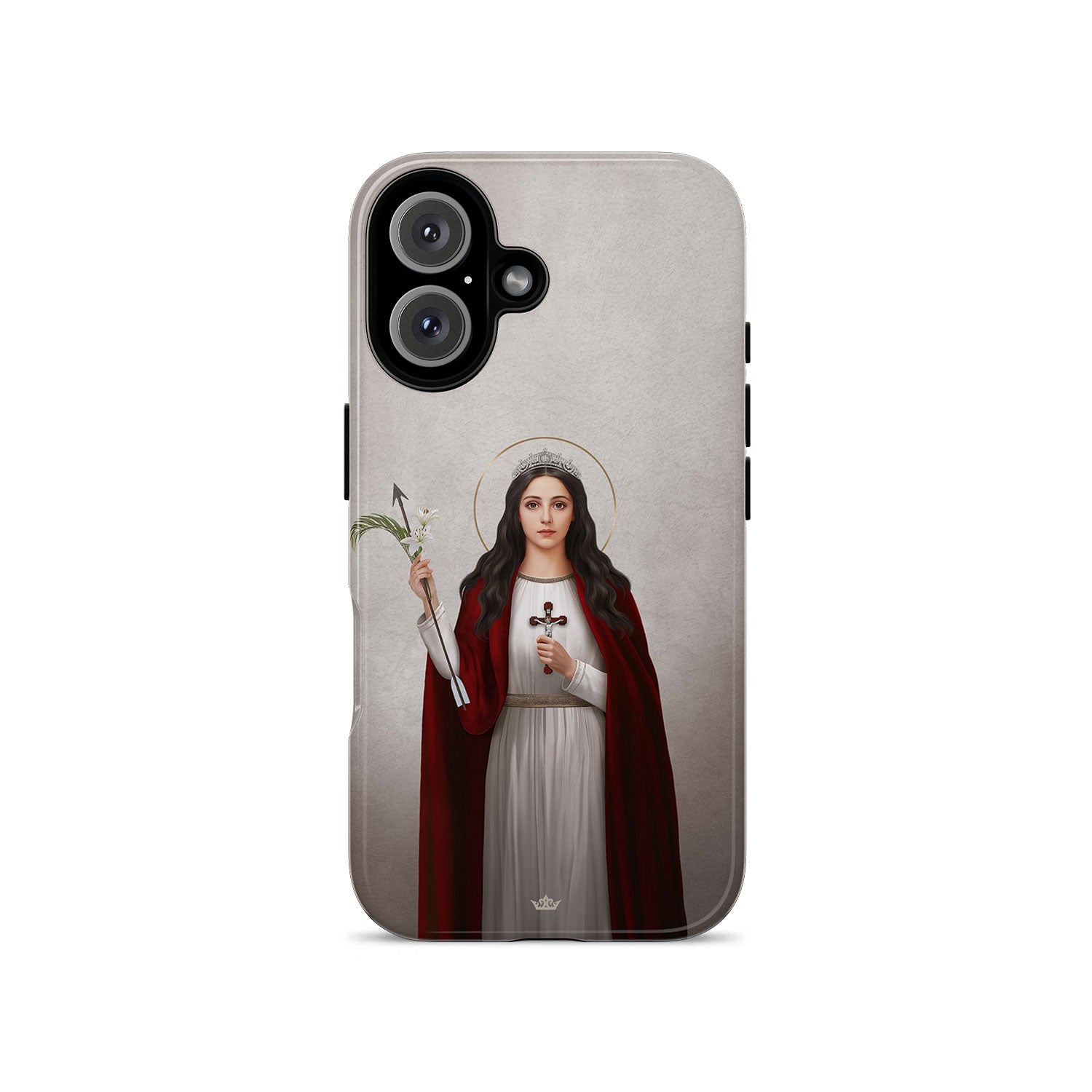 St. Philomena Hard Phone Case (Light)