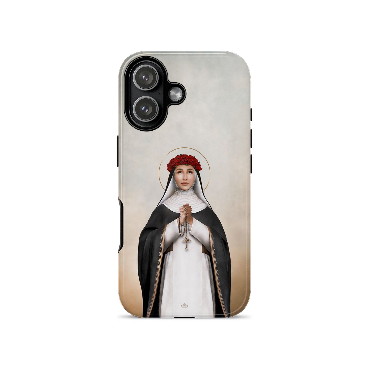 St. Rose of Lima Hard Phone Case (Light)