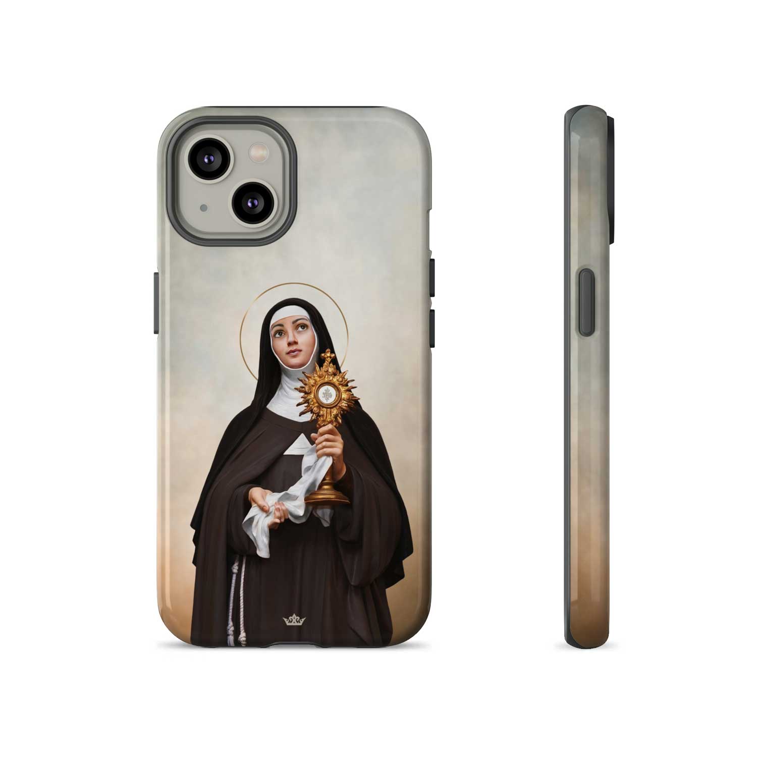 St. Clare of Assisi Hard Phone Case (Light)