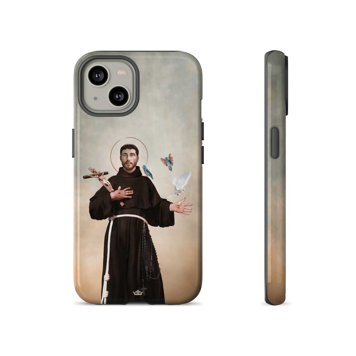 St. Francis of Assisi Hard Phone Case (Light)