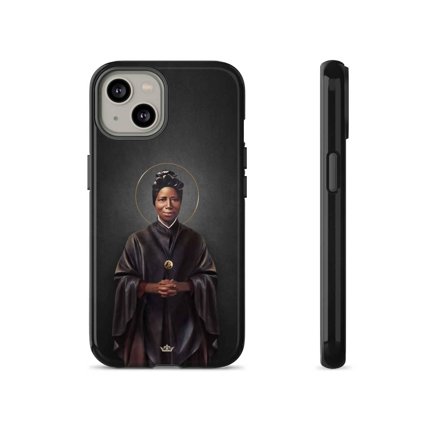 St. Josephine Bakhita Hard Phone Case (Dark)