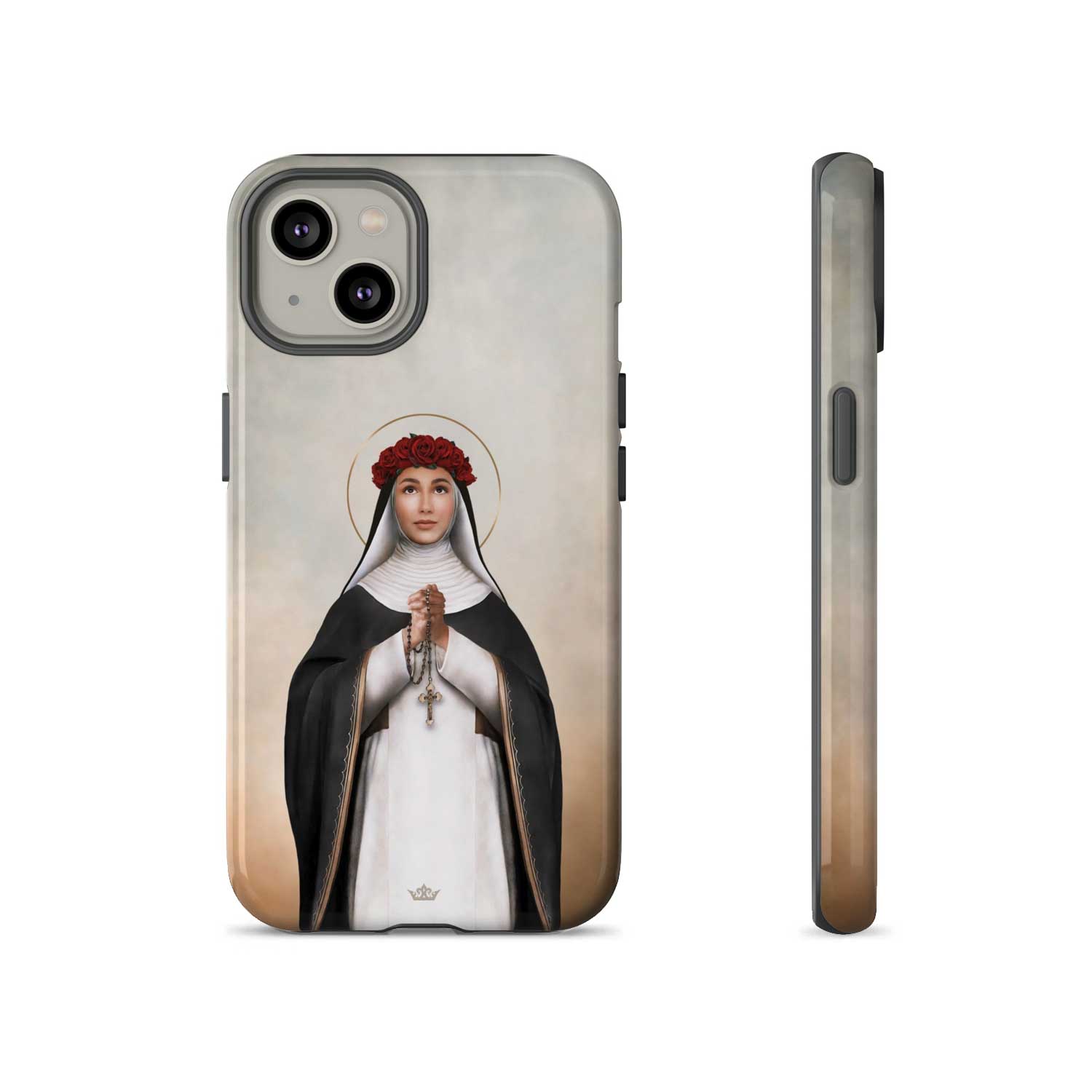 St. Rose of Lima Hard Phone Case (Light)