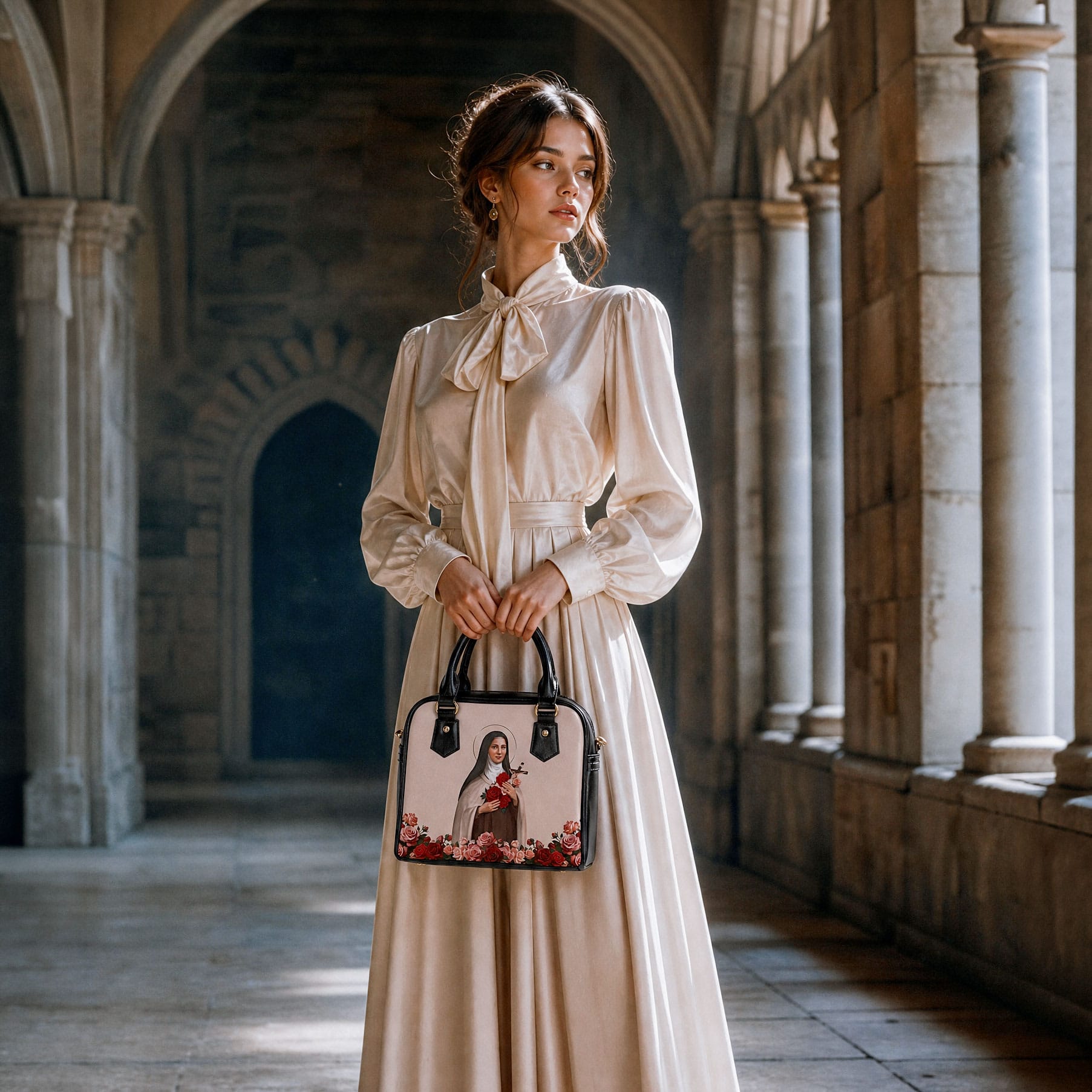 St. Therese of Lisieux Handbag Copyright VENXARA