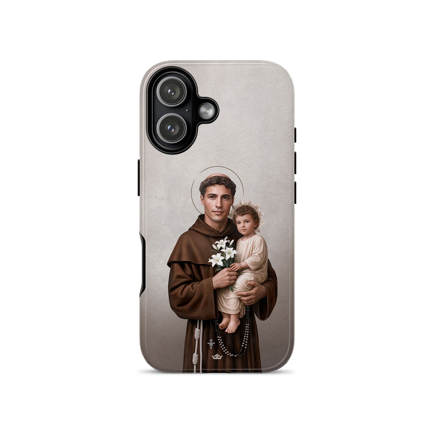 St. Anthony of Padua Hard Phone Case (Light) Copyright VENXARA