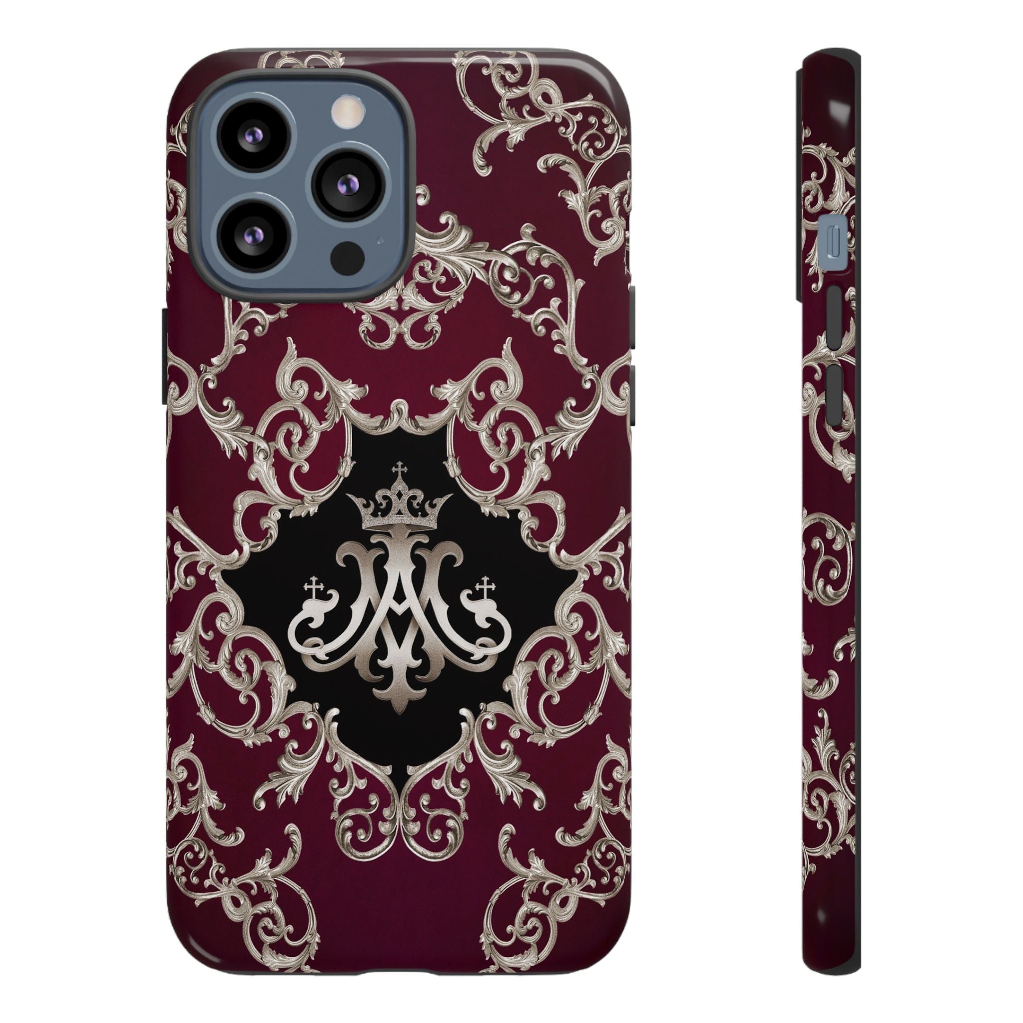 Ave Maria Hard Phone Case (Baroque Mahogany) - Venxara