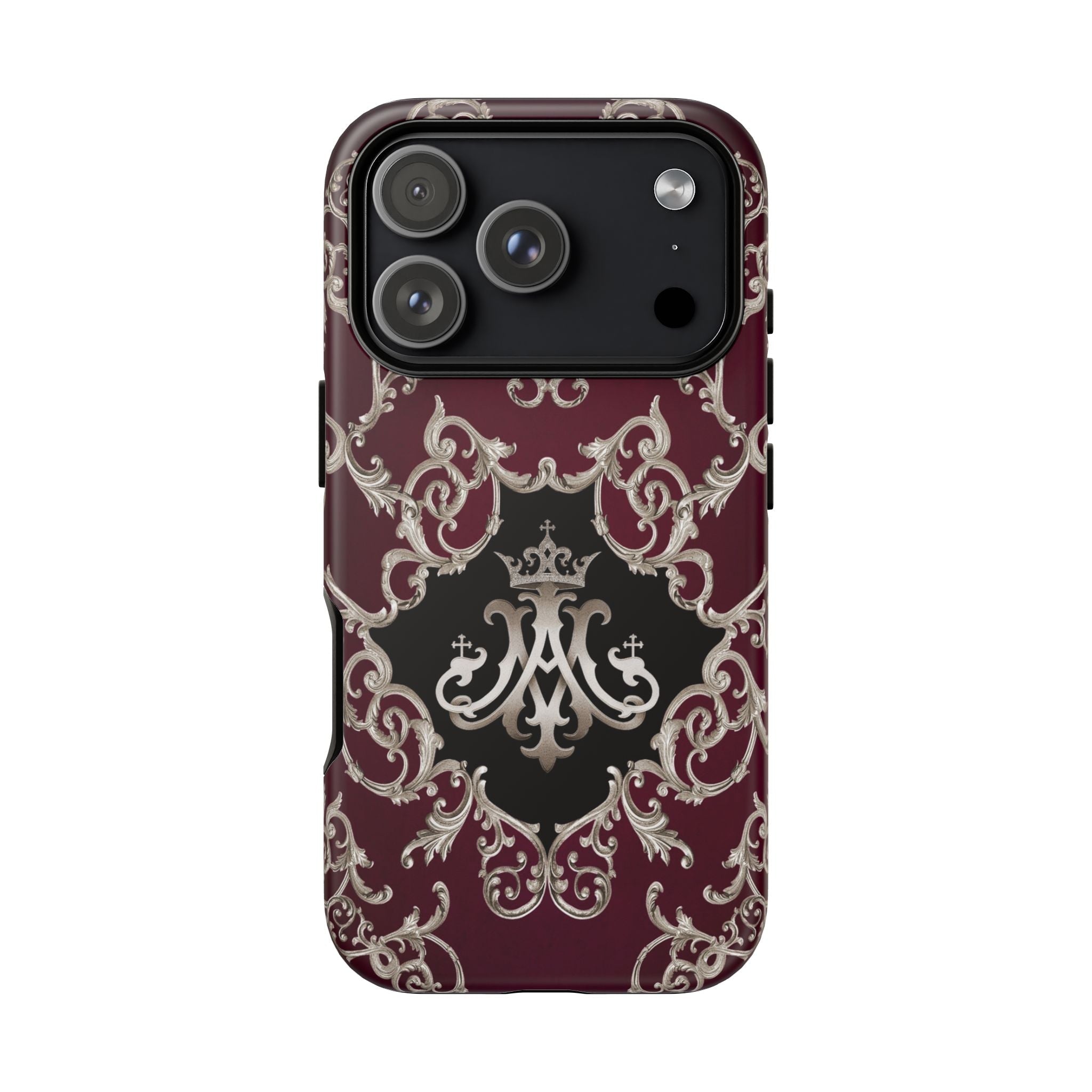 Ave Maria Hard Phone Case (Baroque Mahogany) - Venxara