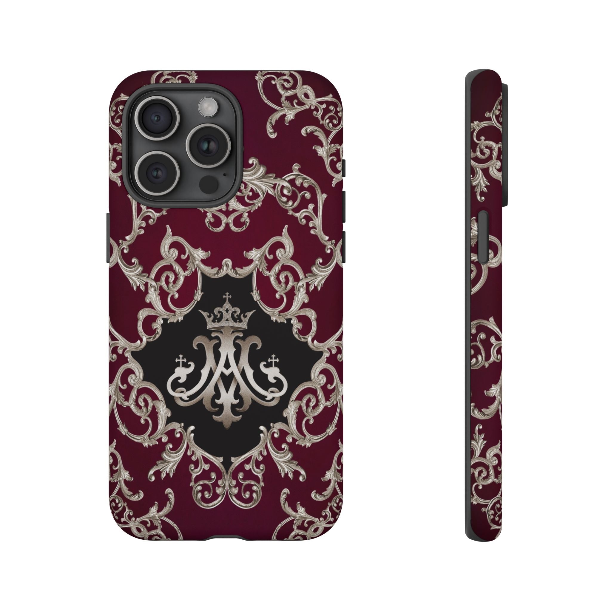 Ave Maria Hard Phone Case (Baroque Mahogany) - Venxara