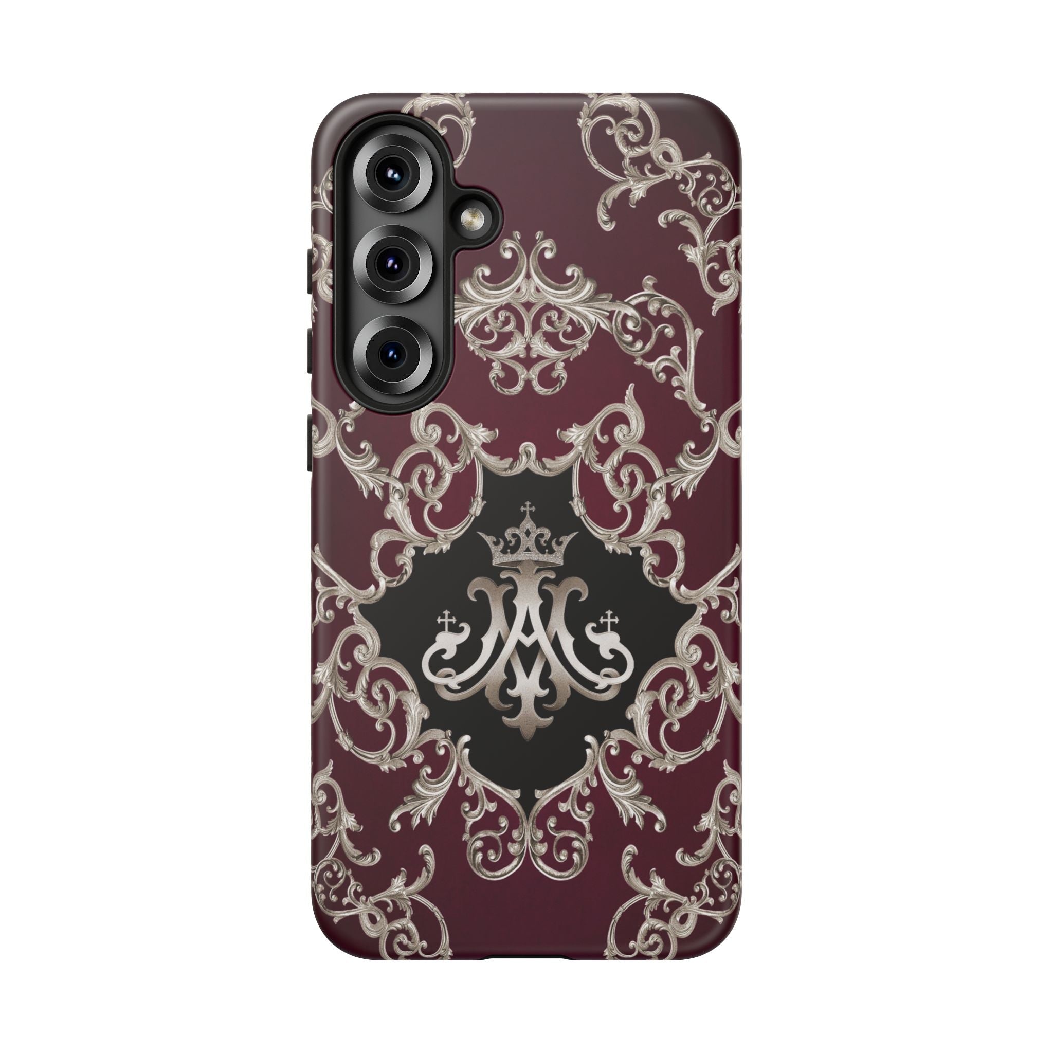 Ave Maria Hard Phone Case (Baroque Mahogany) - Venxara