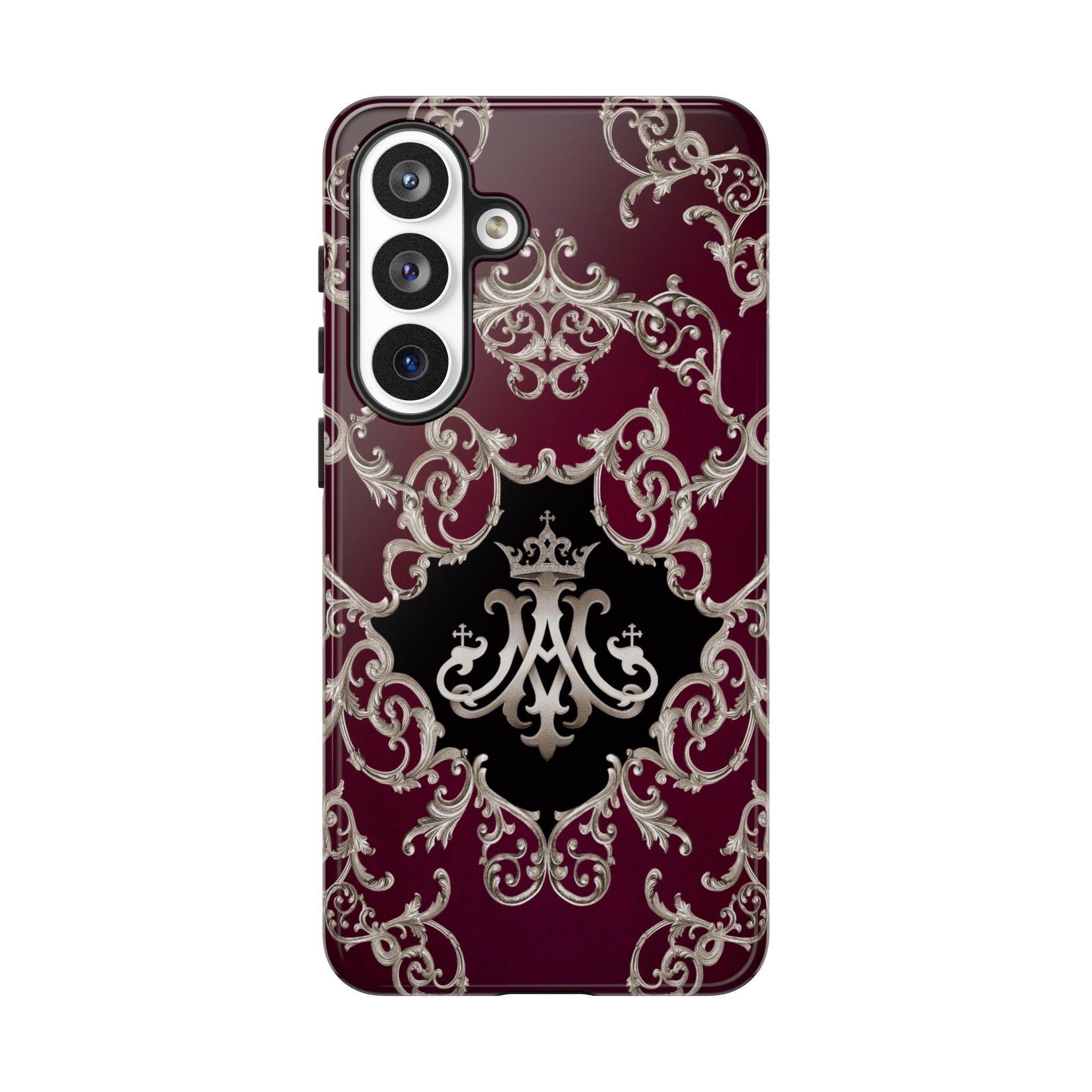 Ave Maria Hard Phone Case (Baroque Mahogany) - Venxara