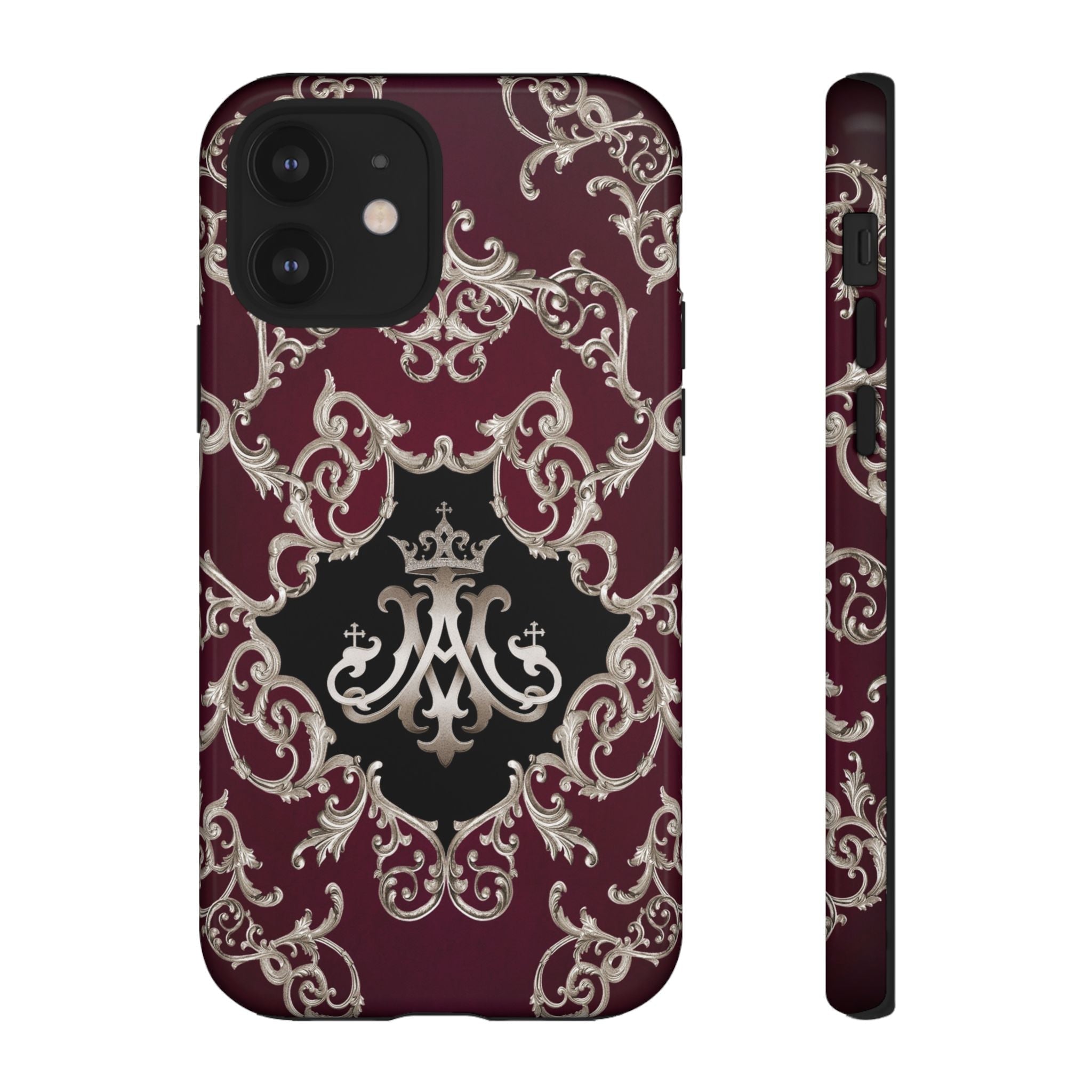 Ave Maria Hard Phone Case (Baroque Mahogany) - Venxara
