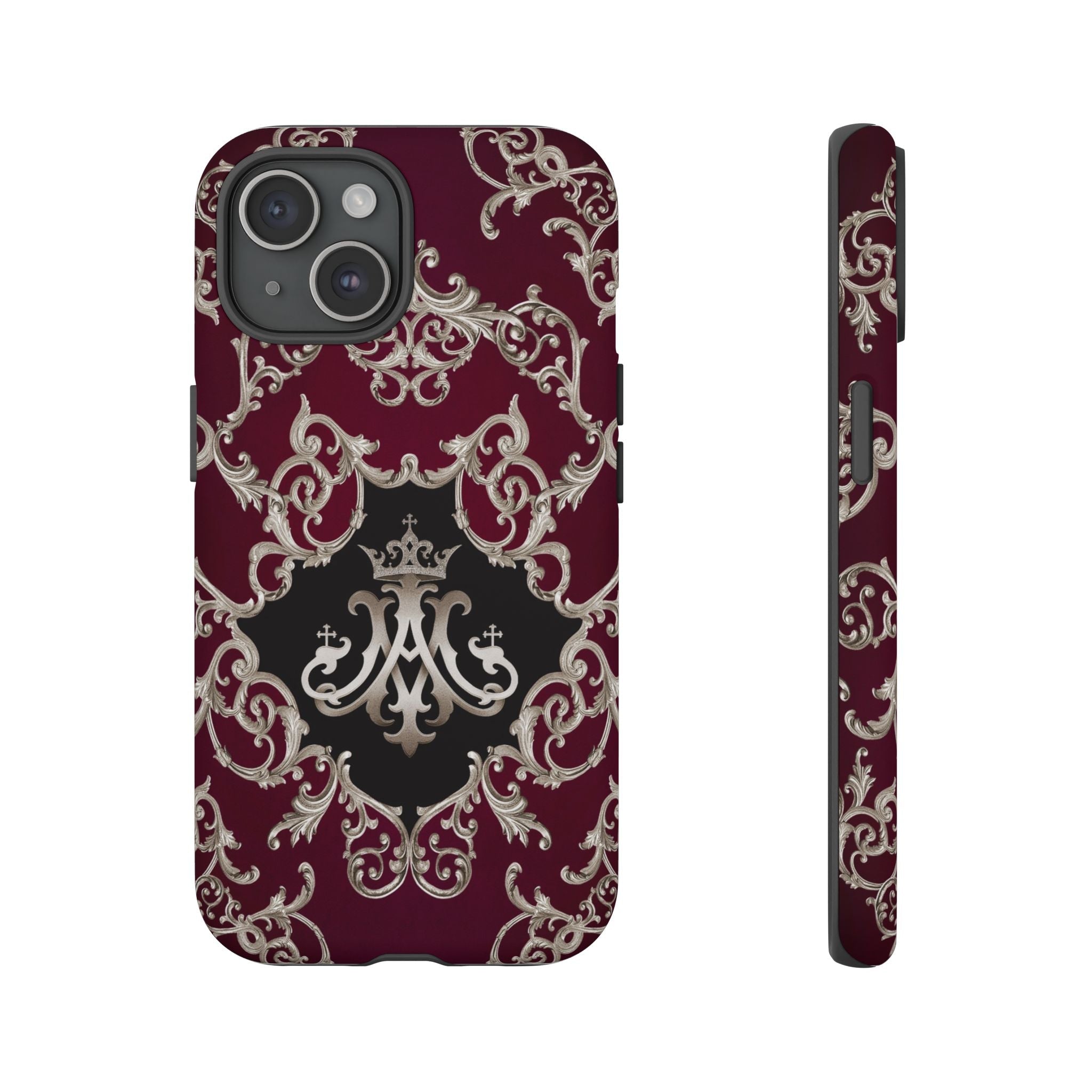 Ave Maria Hard Phone Case (Baroque Mahogany) - Venxara