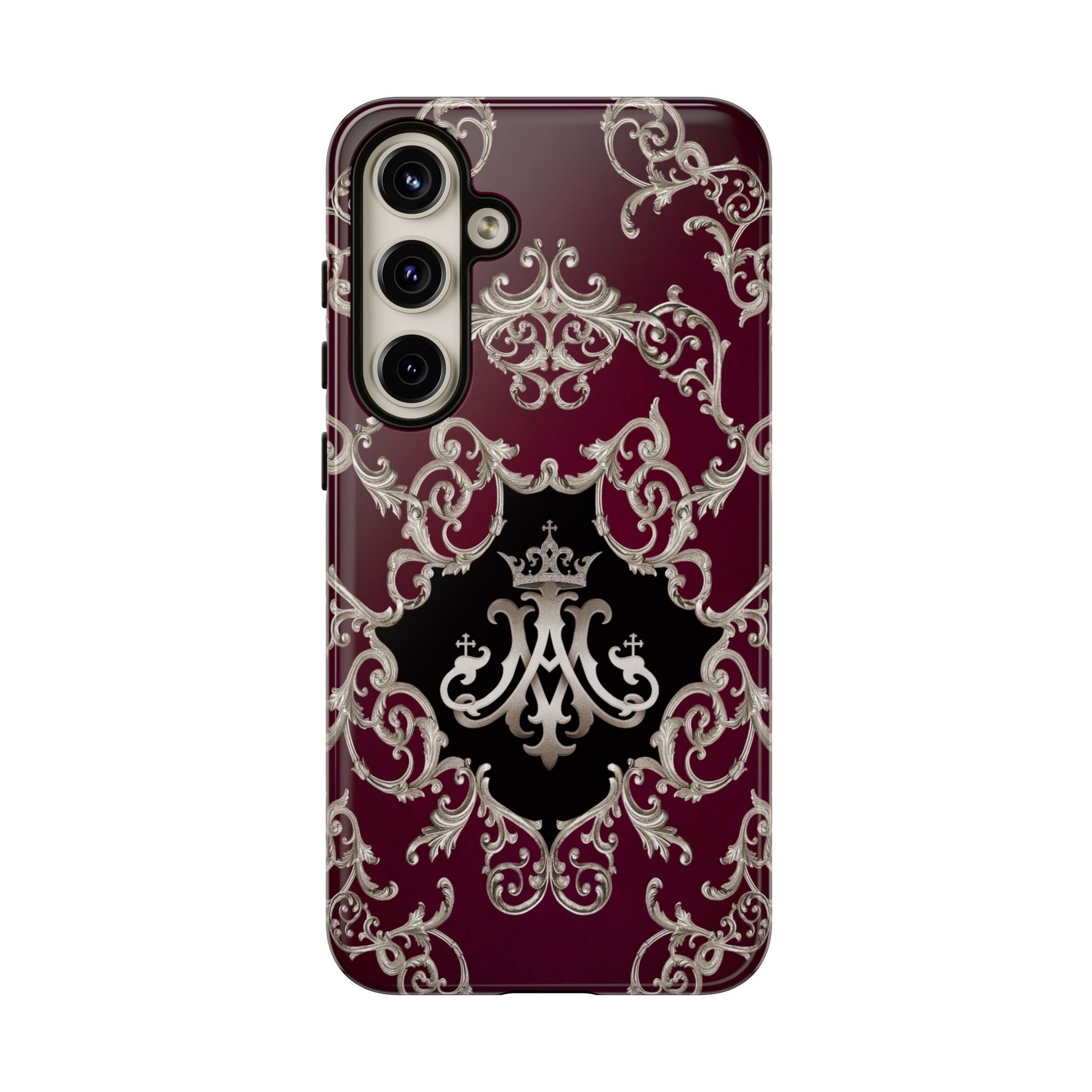 Ave Maria Hard Phone Case (Baroque Mahogany) - Venxara