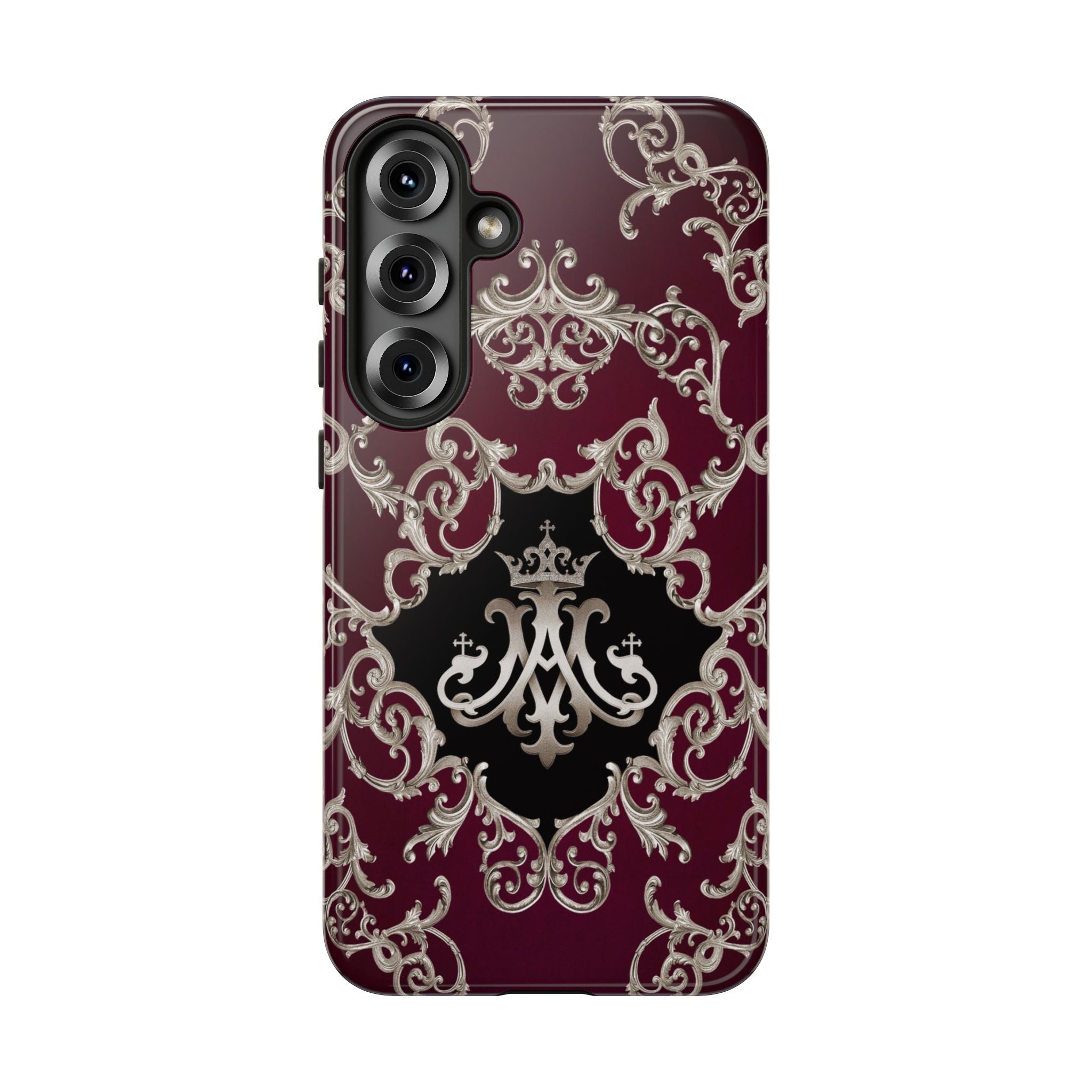 Ave Maria Hard Phone Case (Baroque Mahogany) - Venxara