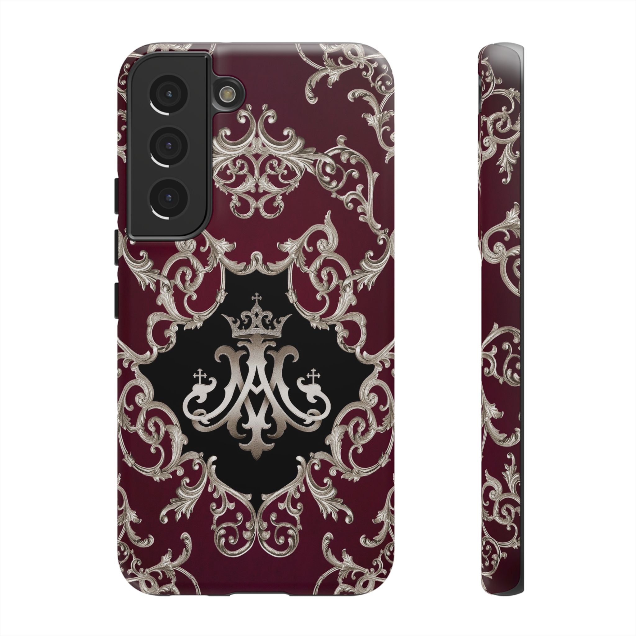 Ave Maria Hard Phone Case (Baroque Mahogany) - Venxara
