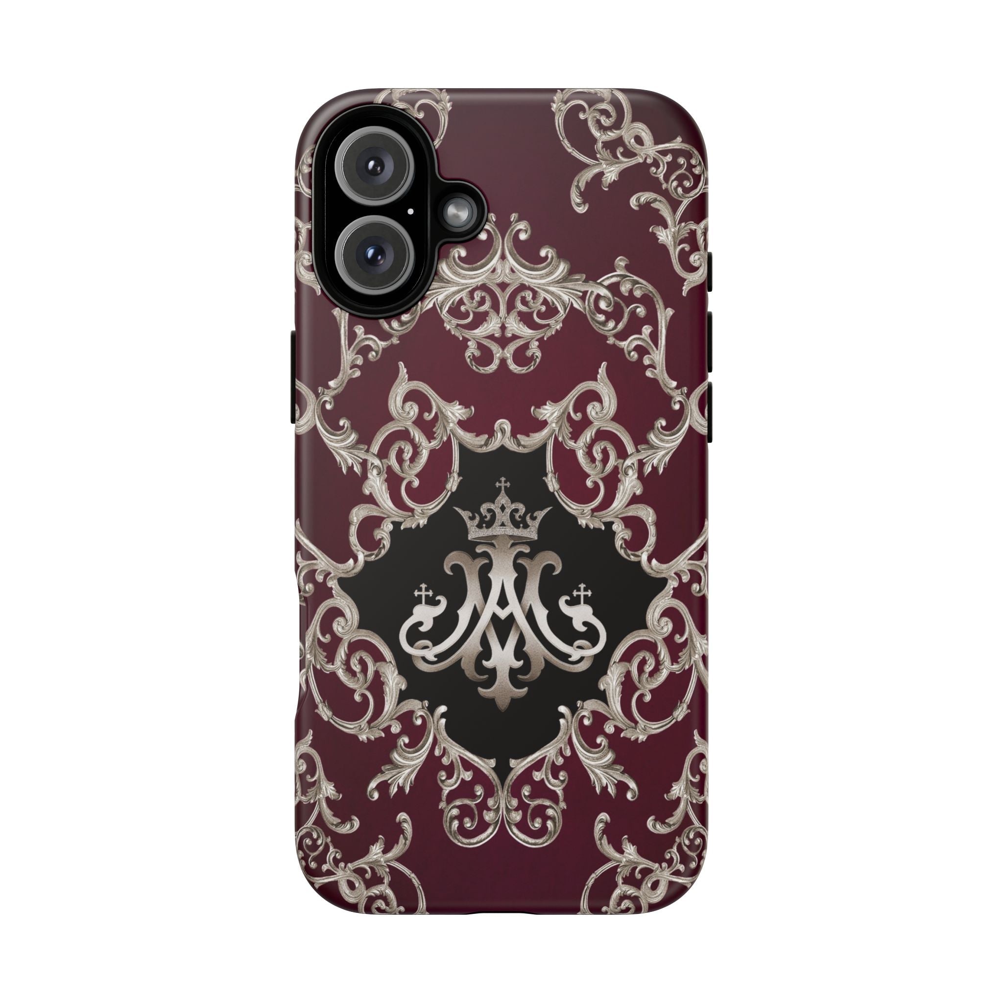 Ave Maria Hard Phone Case (Baroque Mahogany) - Venxara