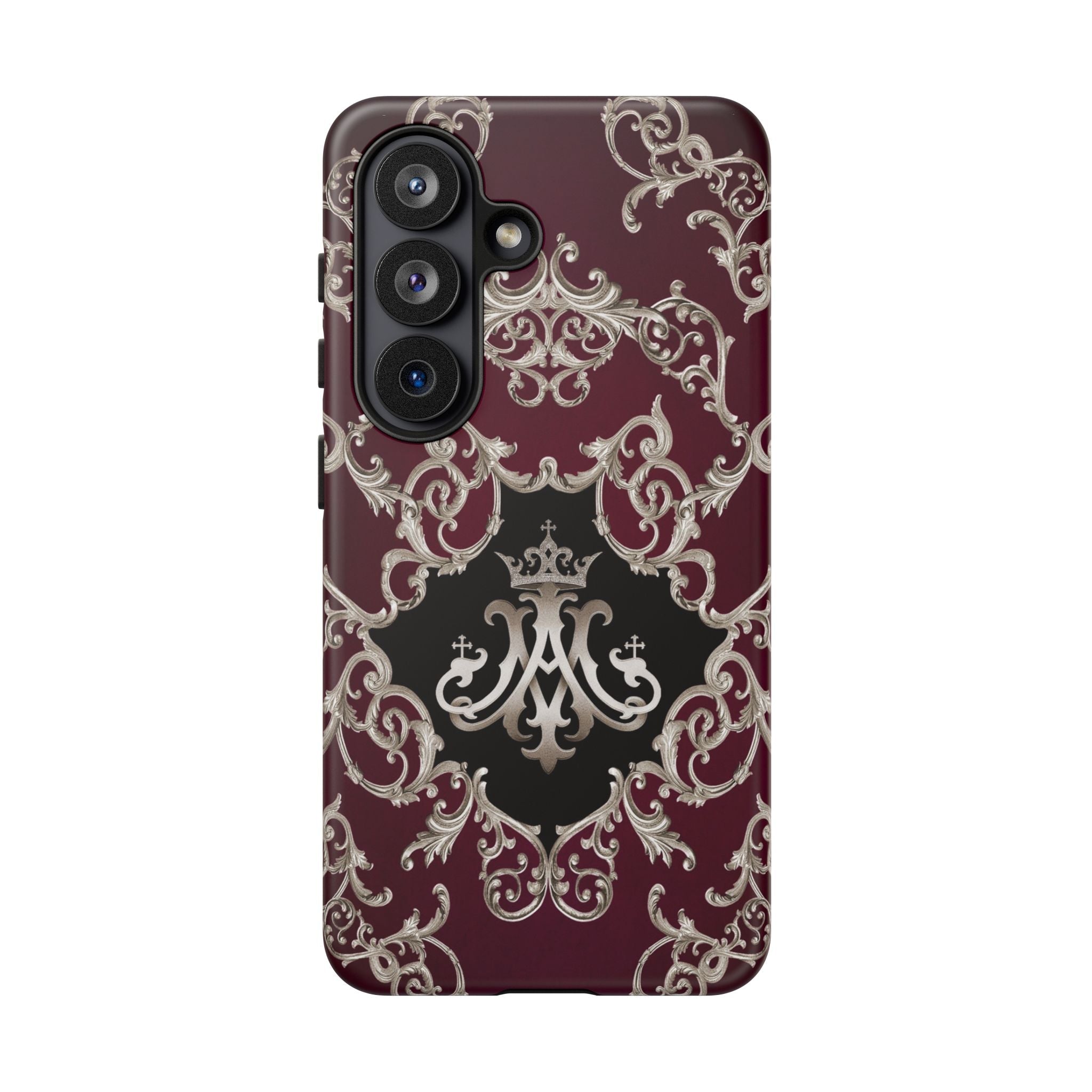 Ave Maria Hard Phone Case (Baroque Mahogany) - Venxara