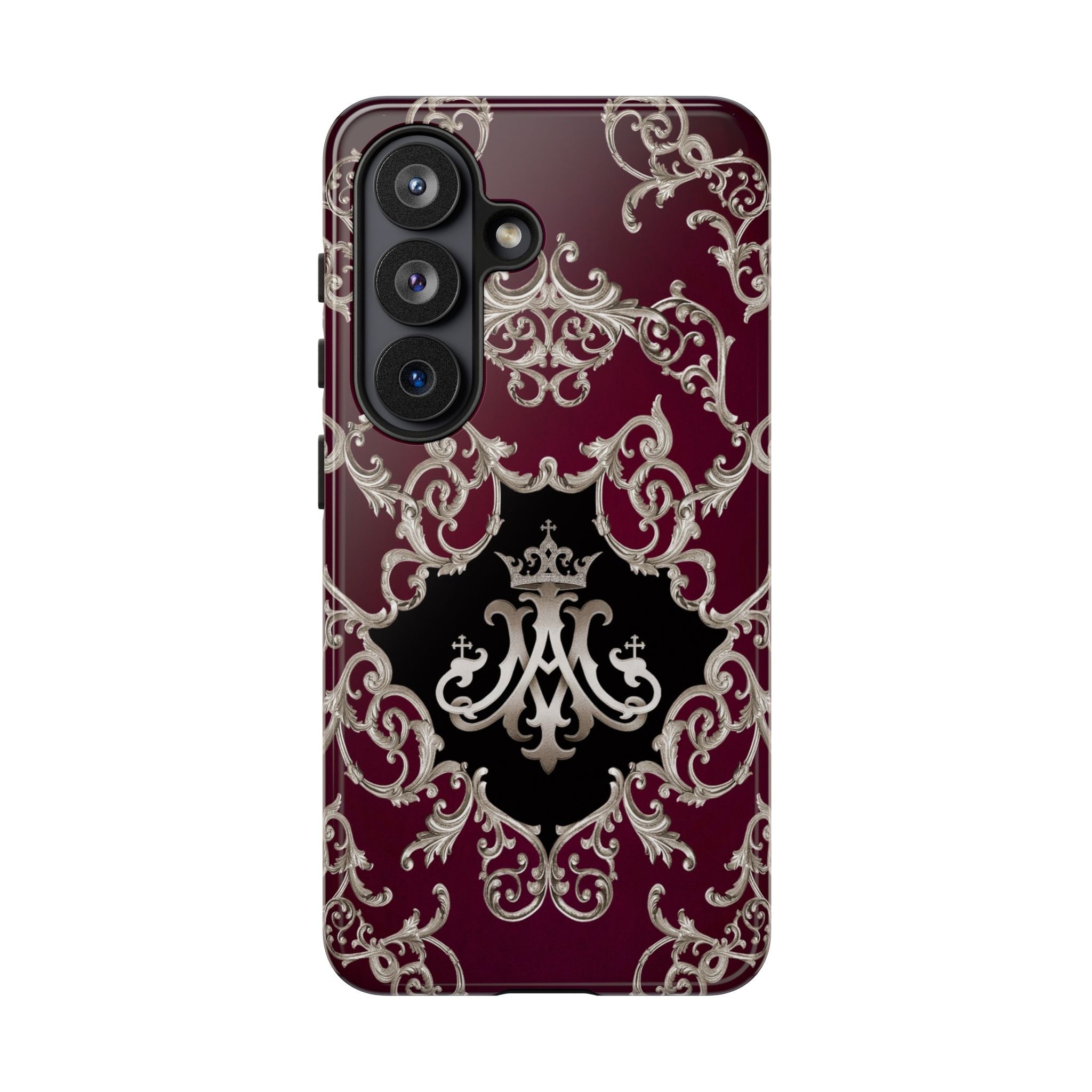 Ave Maria Hard Phone Case (Baroque Mahogany) - Venxara