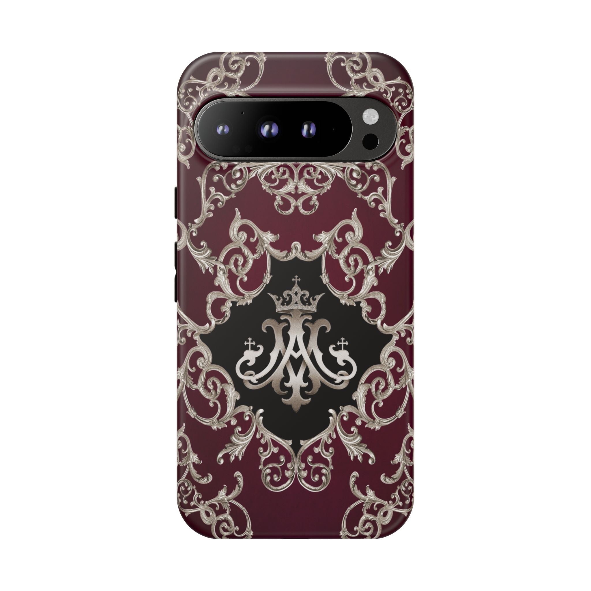 Ave Maria Hard Phone Case (Baroque Mahogany) - Venxara