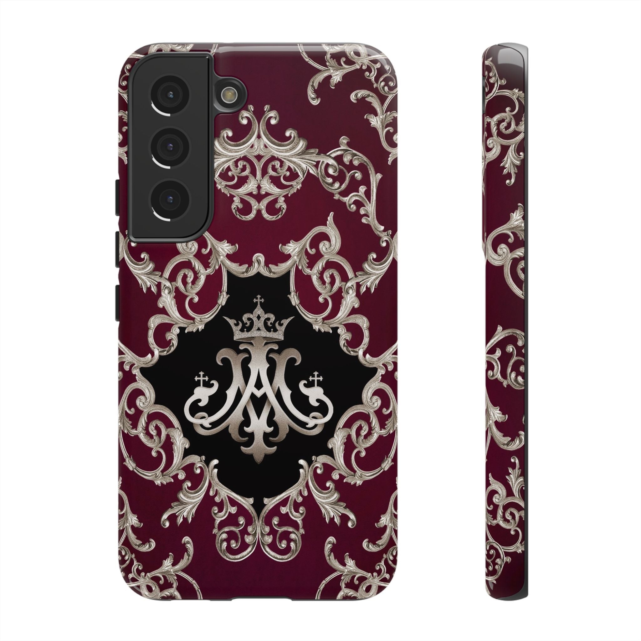 Ave Maria Hard Phone Case (Baroque Mahogany) - Venxara