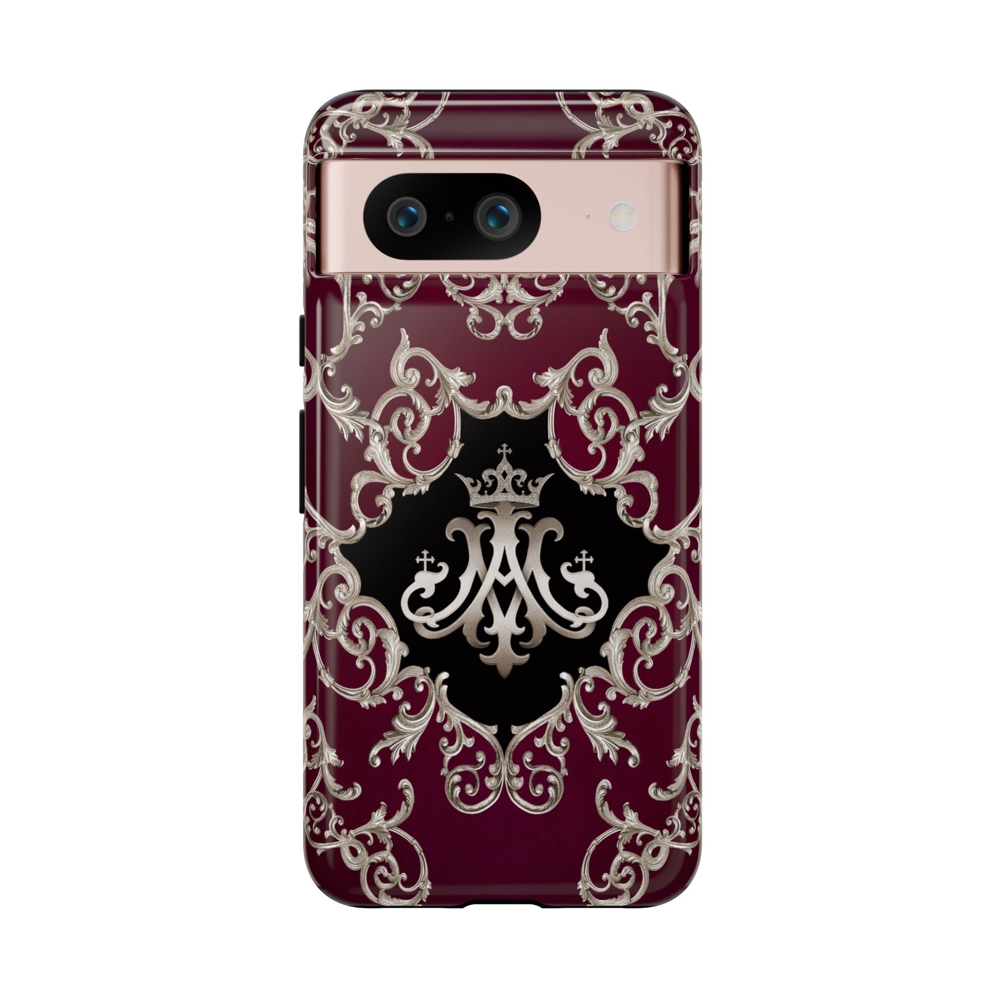 Ave Maria Hard Phone Case (Baroque Mahogany) - Venxara