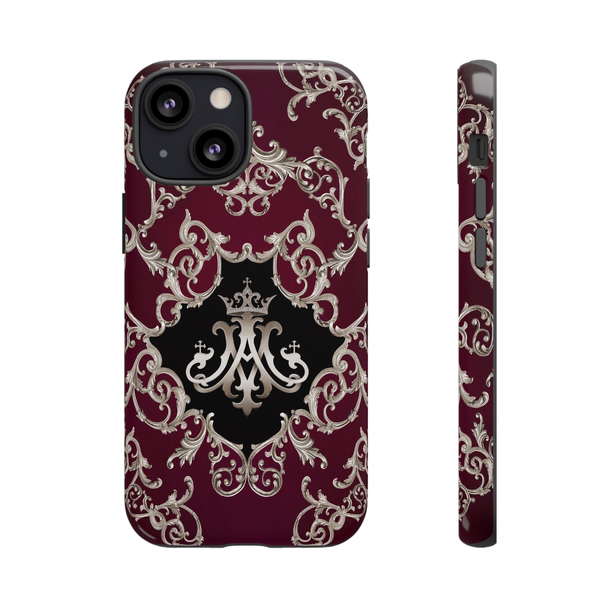 Ave Maria Hard Phone Case (Baroque Mahogany) - Venxara