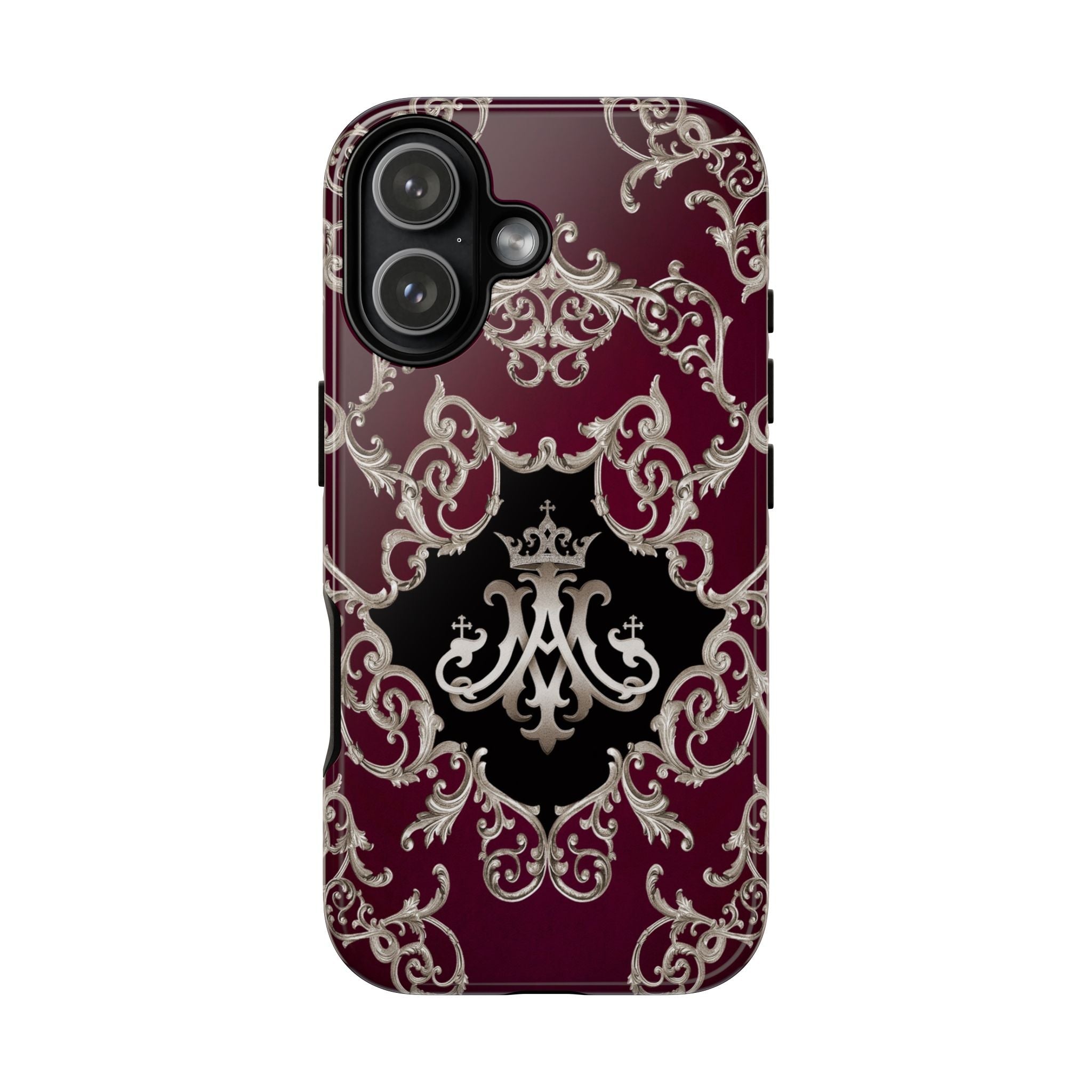 Ave Maria Hard Phone Case (Baroque Mahogany) - Venxara