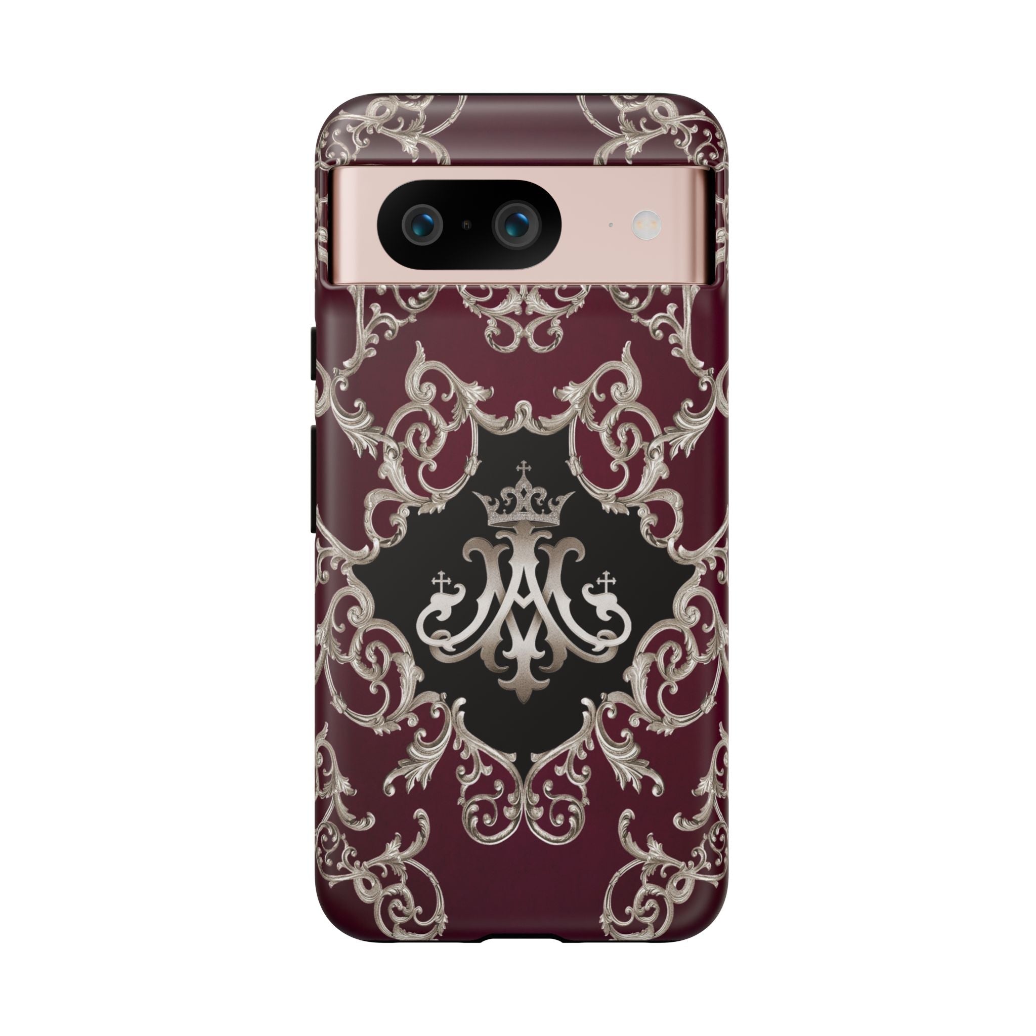 Ave Maria Hard Phone Case (Baroque Mahogany) - Venxara