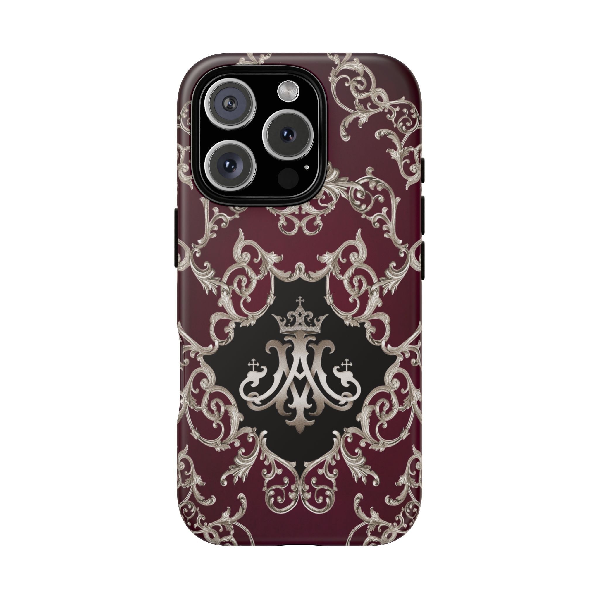 Ave Maria Hard Phone Case (Baroque Mahogany) - Venxara