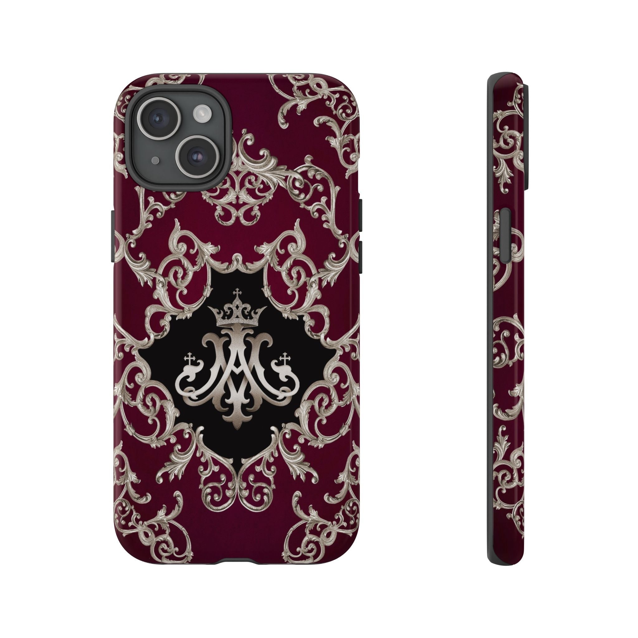 Ave Maria Hard Phone Case (Baroque Mahogany) - Venxara