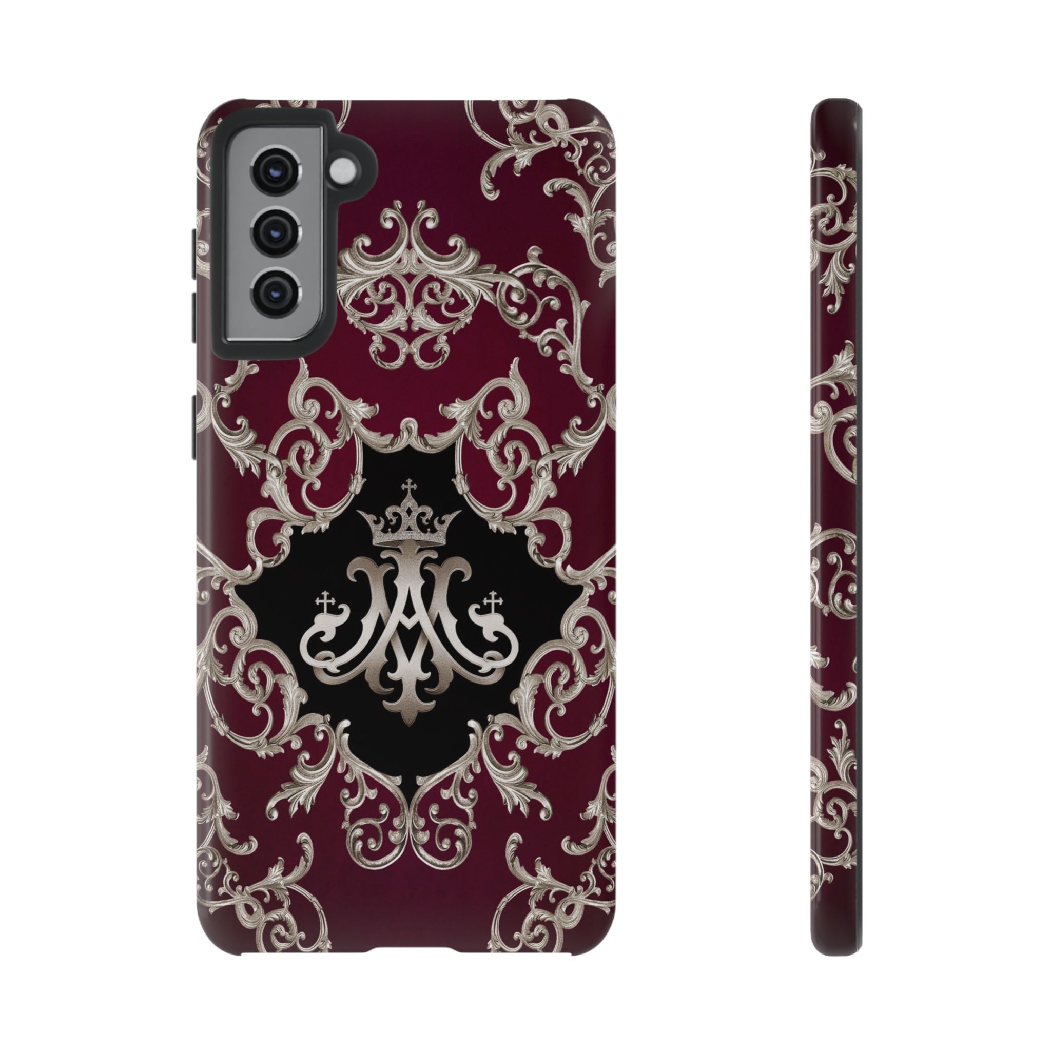 Ave Maria Hard Phone Case (Baroque Mahogany) - Venxara