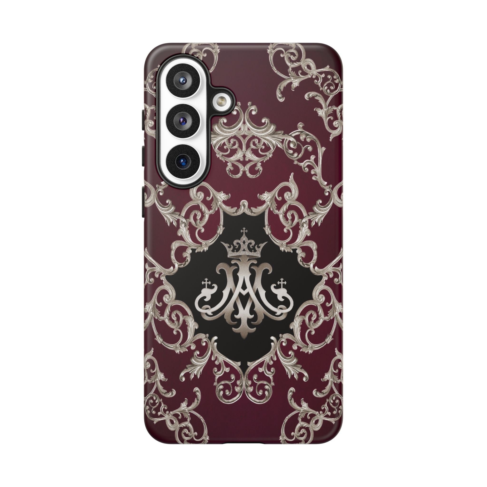 Ave Maria Hard Phone Case (Baroque Mahogany) - Venxara