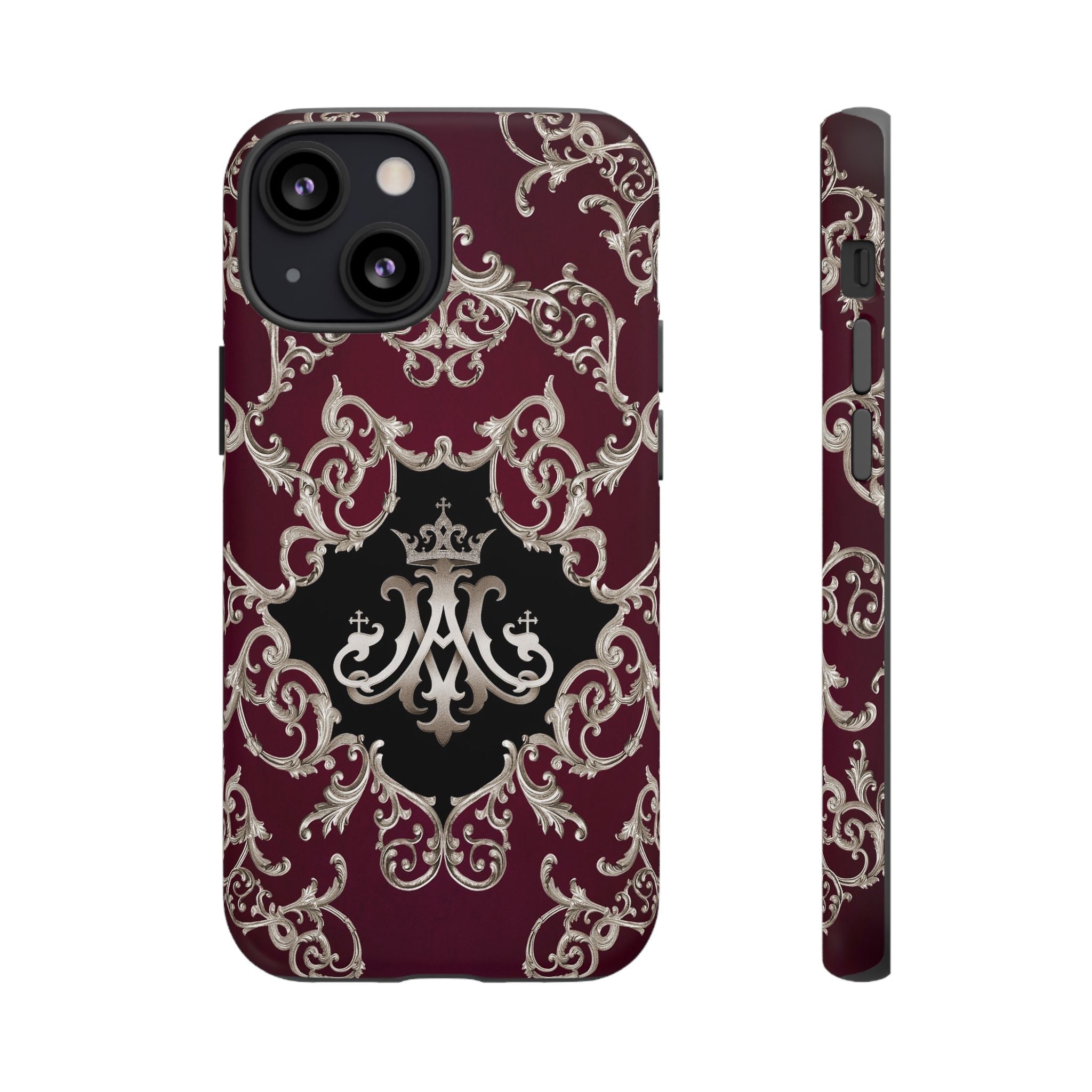 Ave Maria Hard Phone Case (Baroque Mahogany) - Venxara