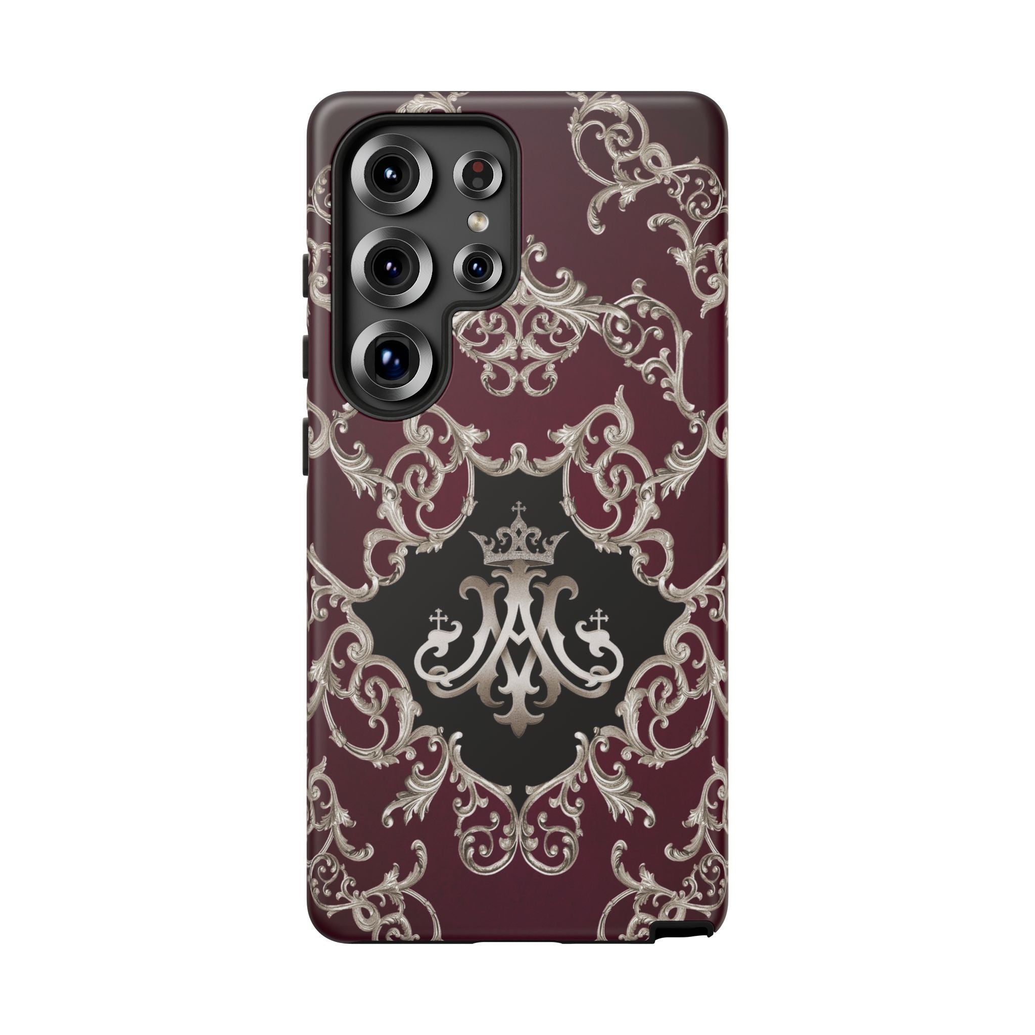 Ave Maria Hard Phone Case (Baroque Mahogany) - Venxara