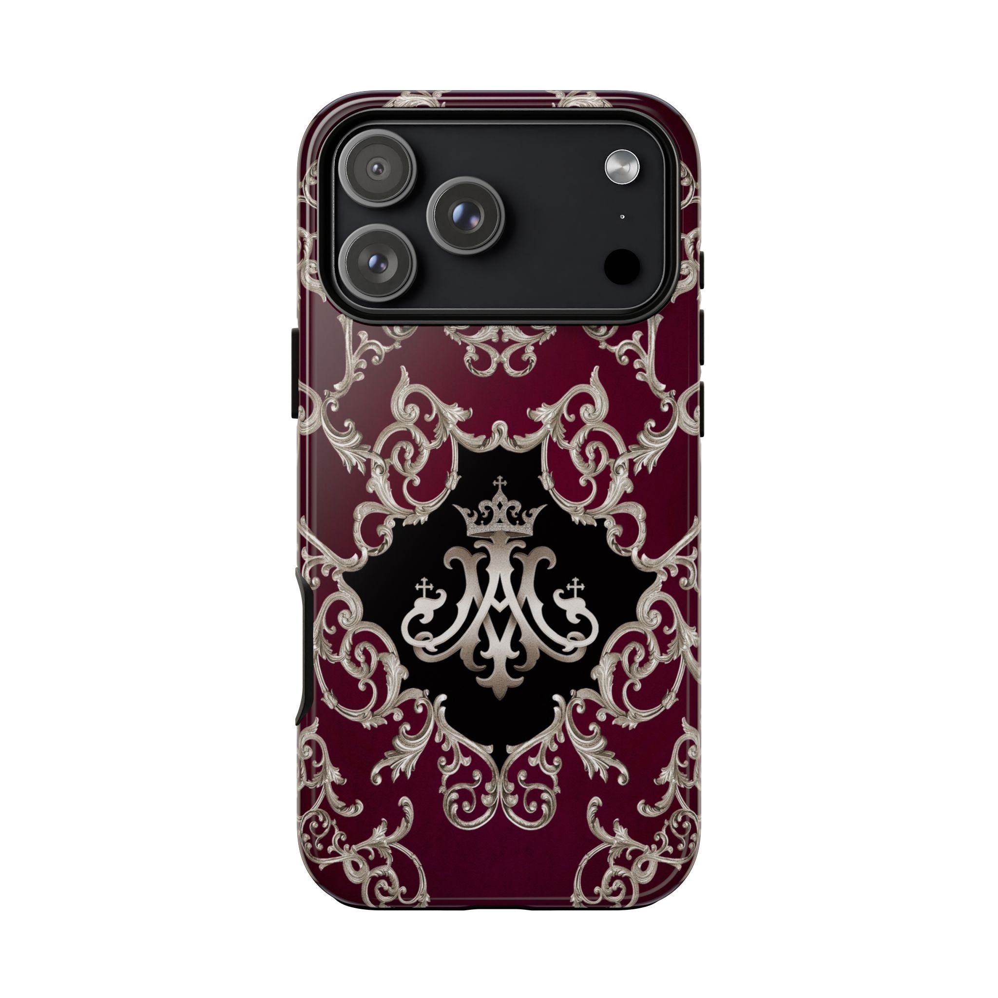 Ave Maria Hard Phone Case (Baroque Mahogany) - Venxara