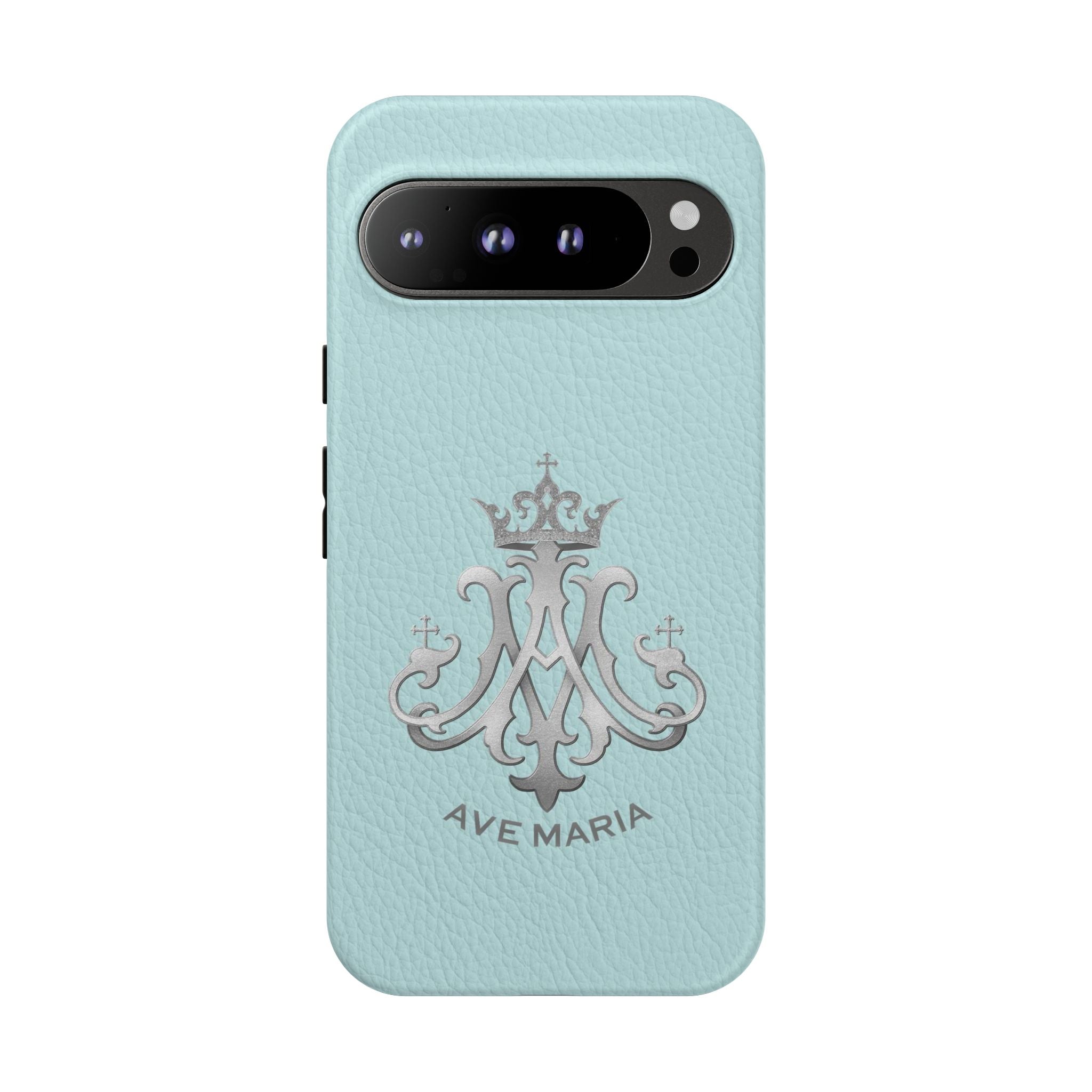 Ave Maria Hard Phone Case (Heavenly Blue) - VENXARA®