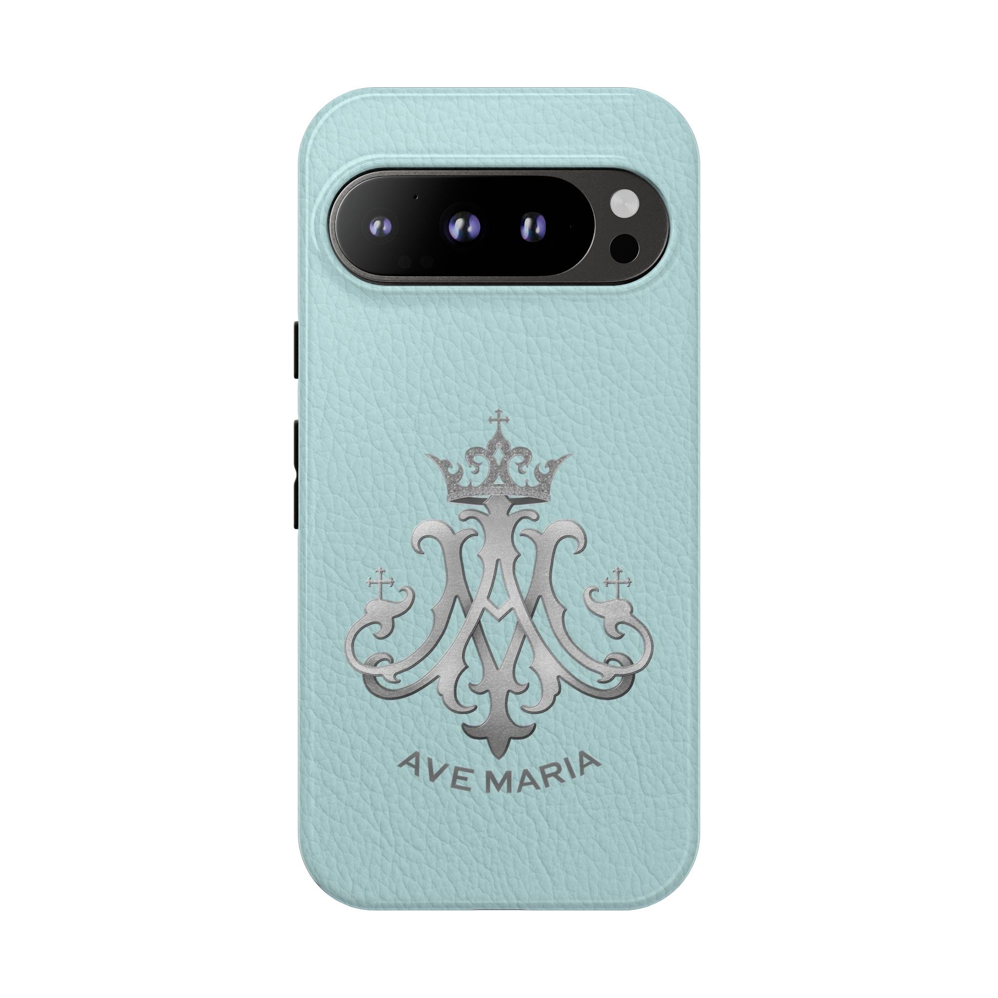 Ave Maria Hard Phone Case (Heavenly Blue) - VENXARA®