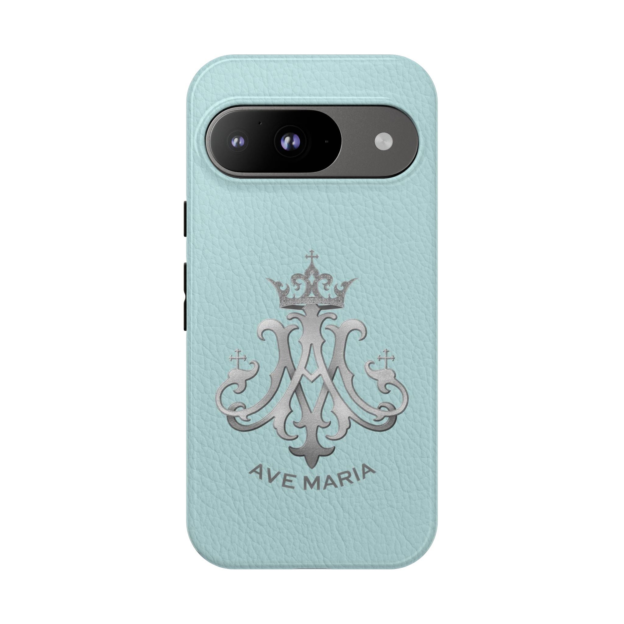 Ave Maria Hard Phone Case (Heavenly Blue) - VENXARA®