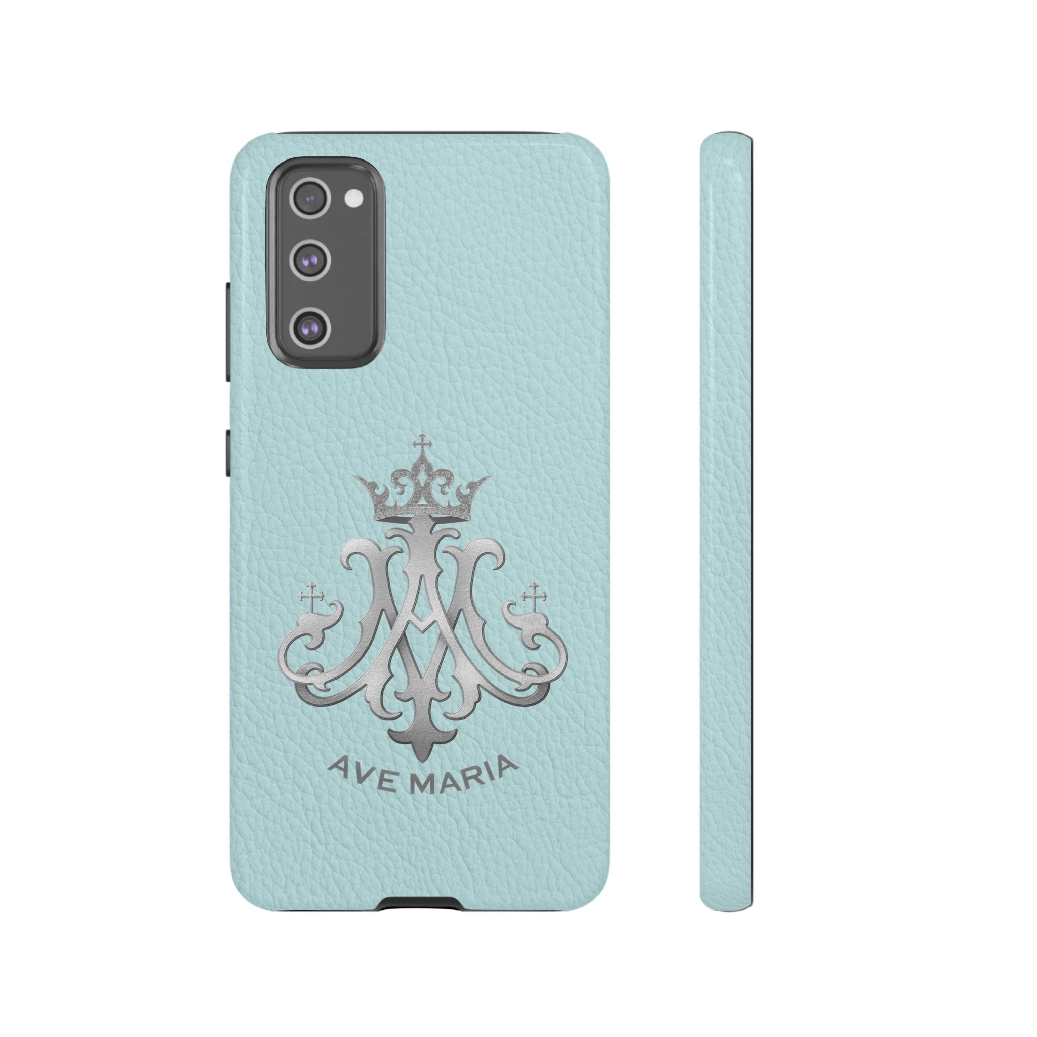 Ave Maria Hard Phone Case (Heavenly Blue) - VENXARA®