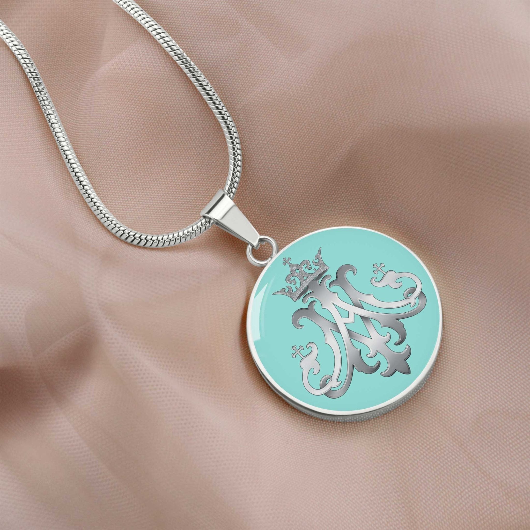 Ave Maria Pendant Necklace