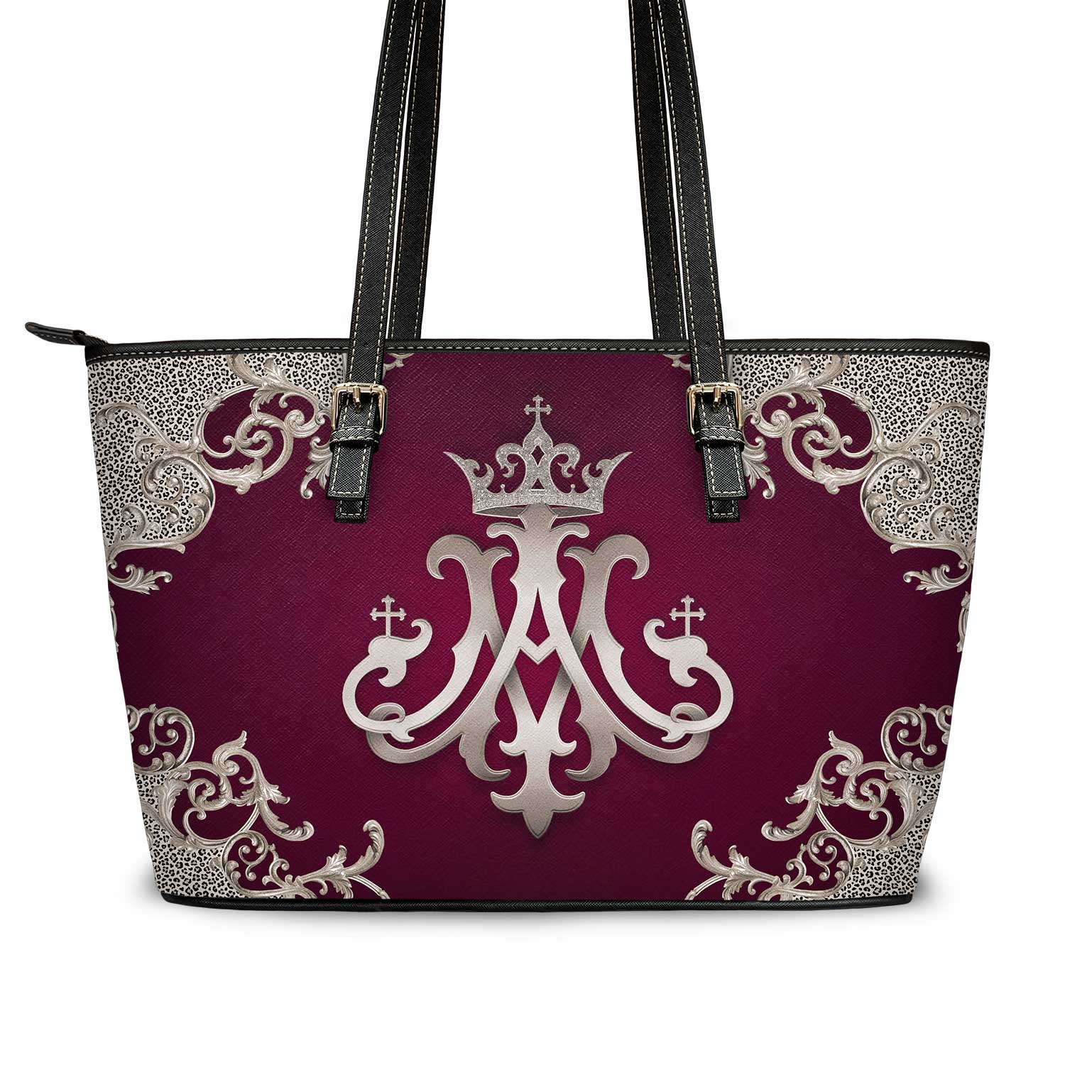 Ave Maria Tote Bag (Baroque Mahogany)