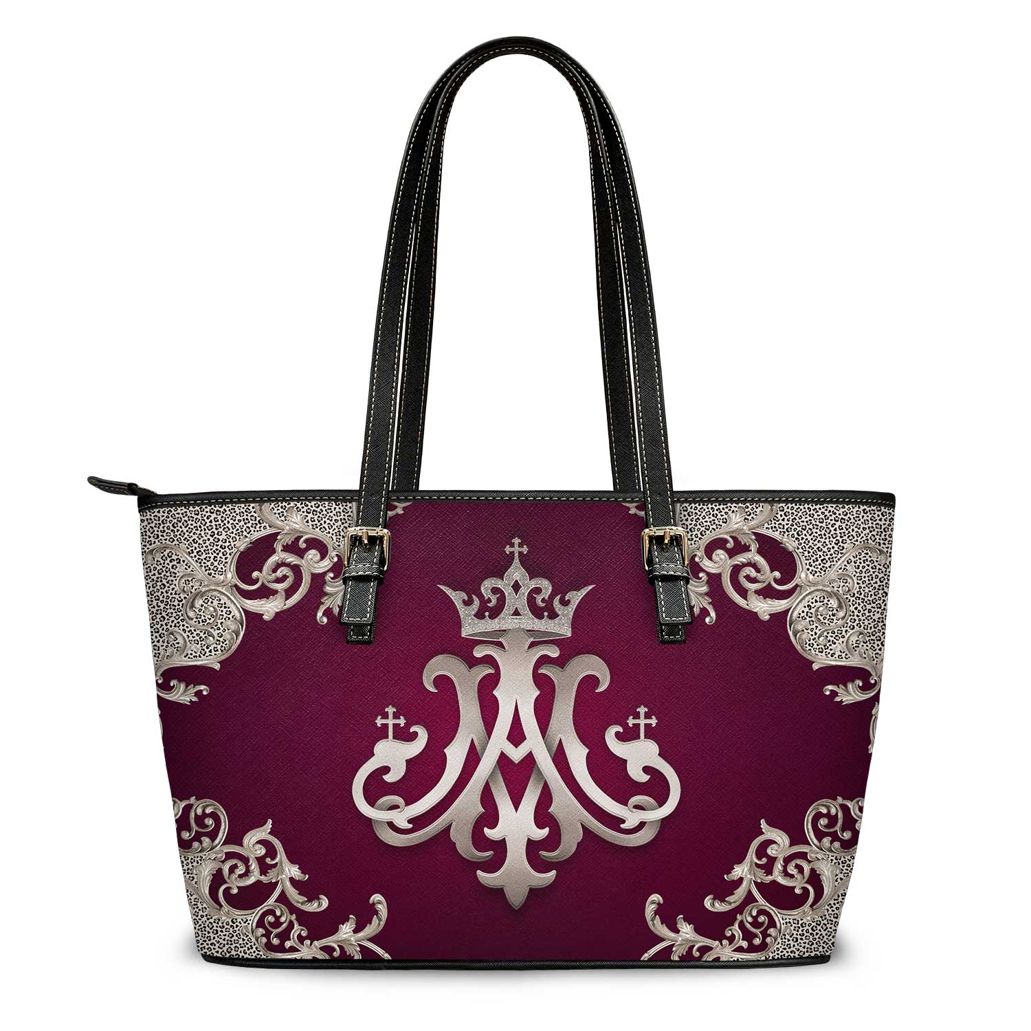 Ave Maria Tote Bag (Baroque Mahogany)