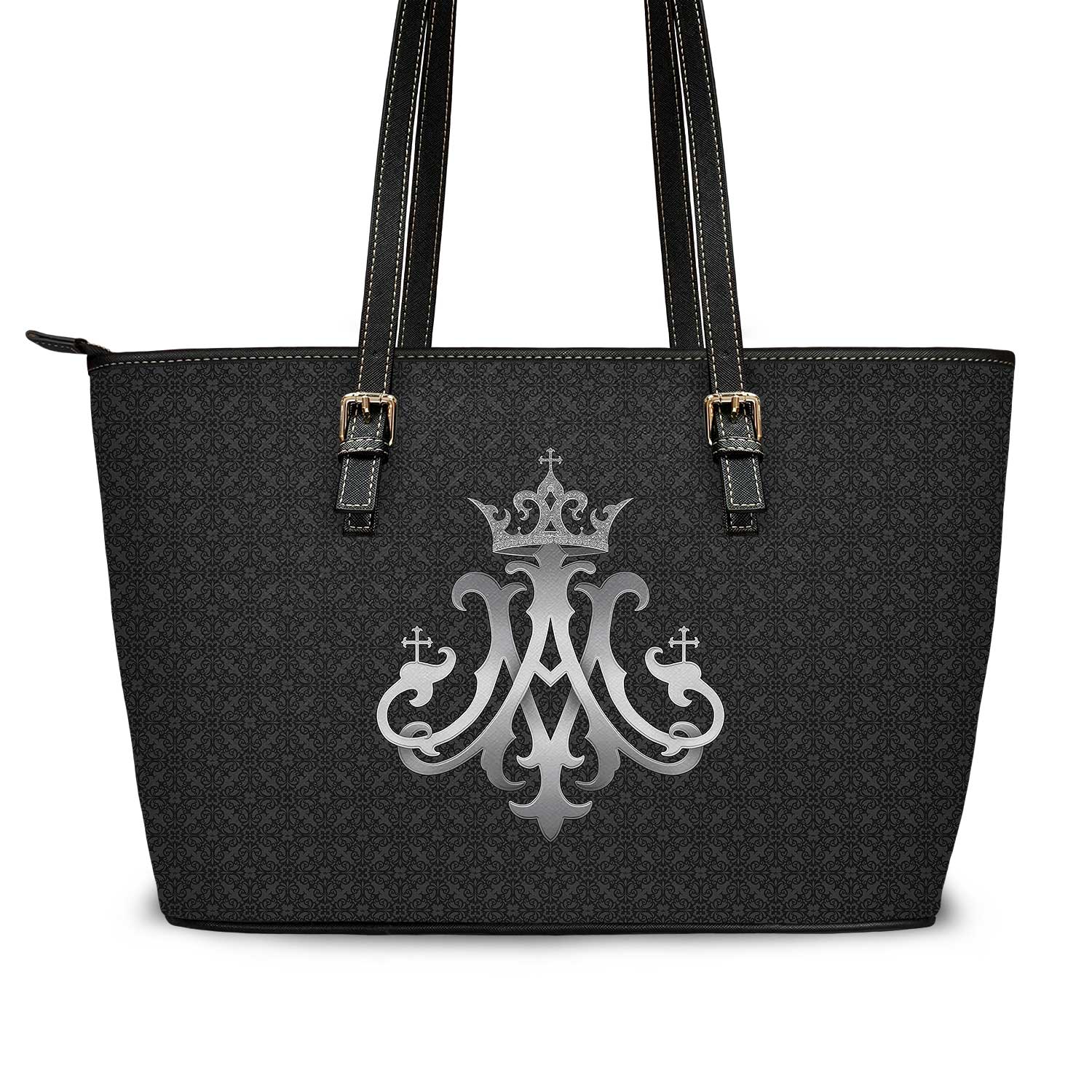 Ave Maria Tote Bag (Black)