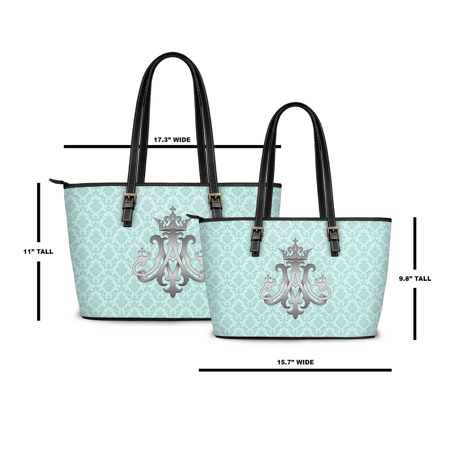 Ave Maria Tote Bag (Heavenly Blue)